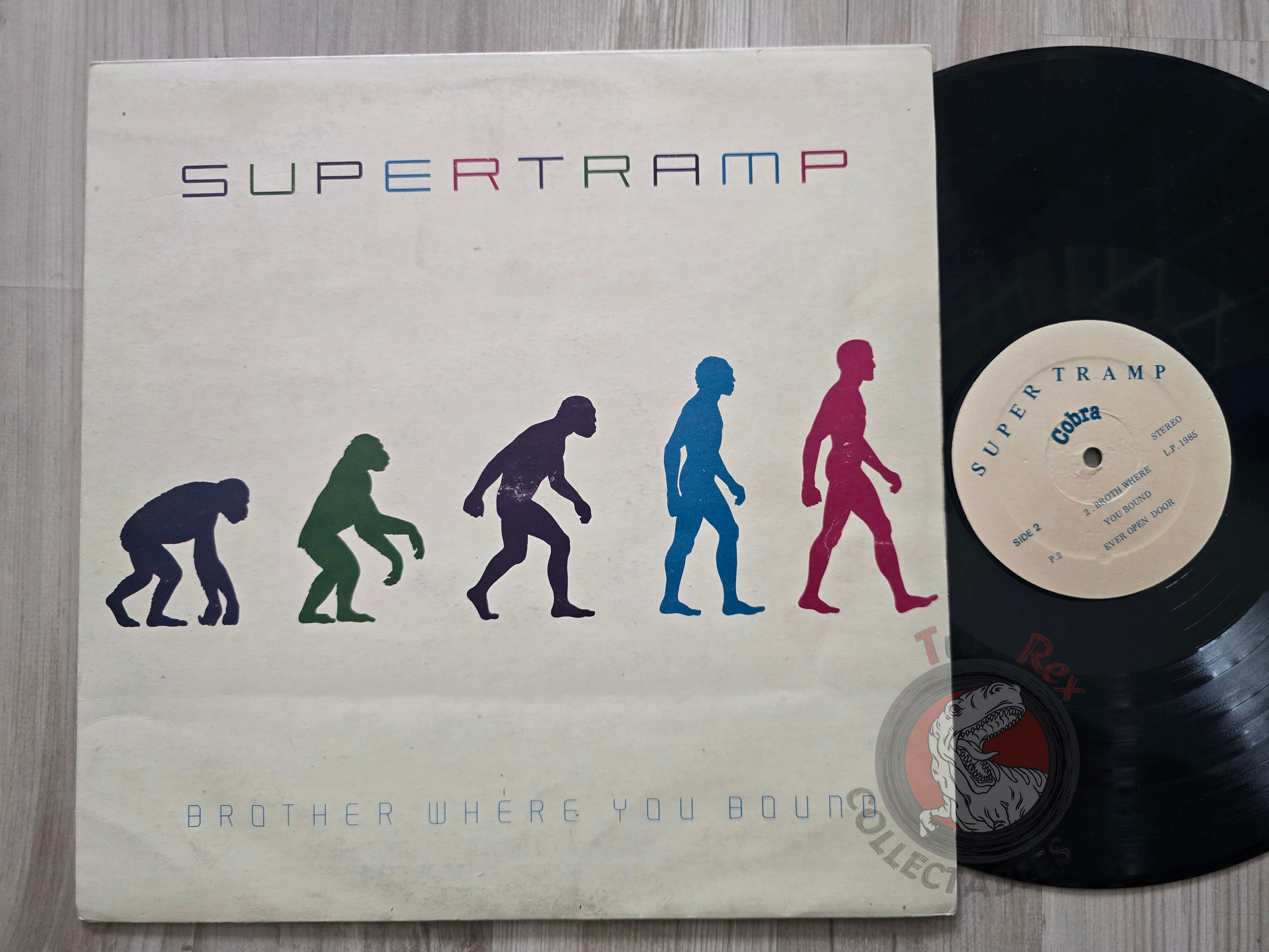 Supertramp – Brother Where You Bound Turkish Pressing Vinyl Turkey Edition