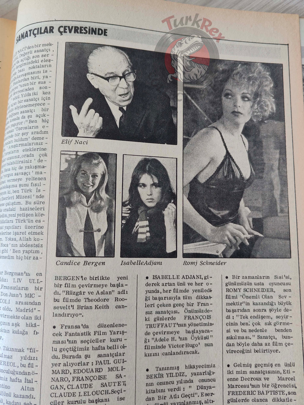 Milliyet Sanat Magazin 1975 German Art Repressive Regime Turkish Mag Turkey Albert Schweitzer