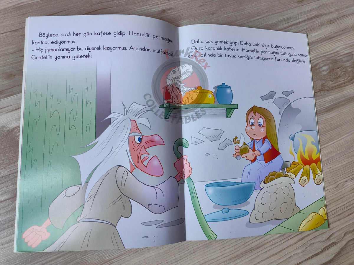 Grimm Brothers –  Hansel and Gretel 2011 Turkish Book Turkey Illustrated
