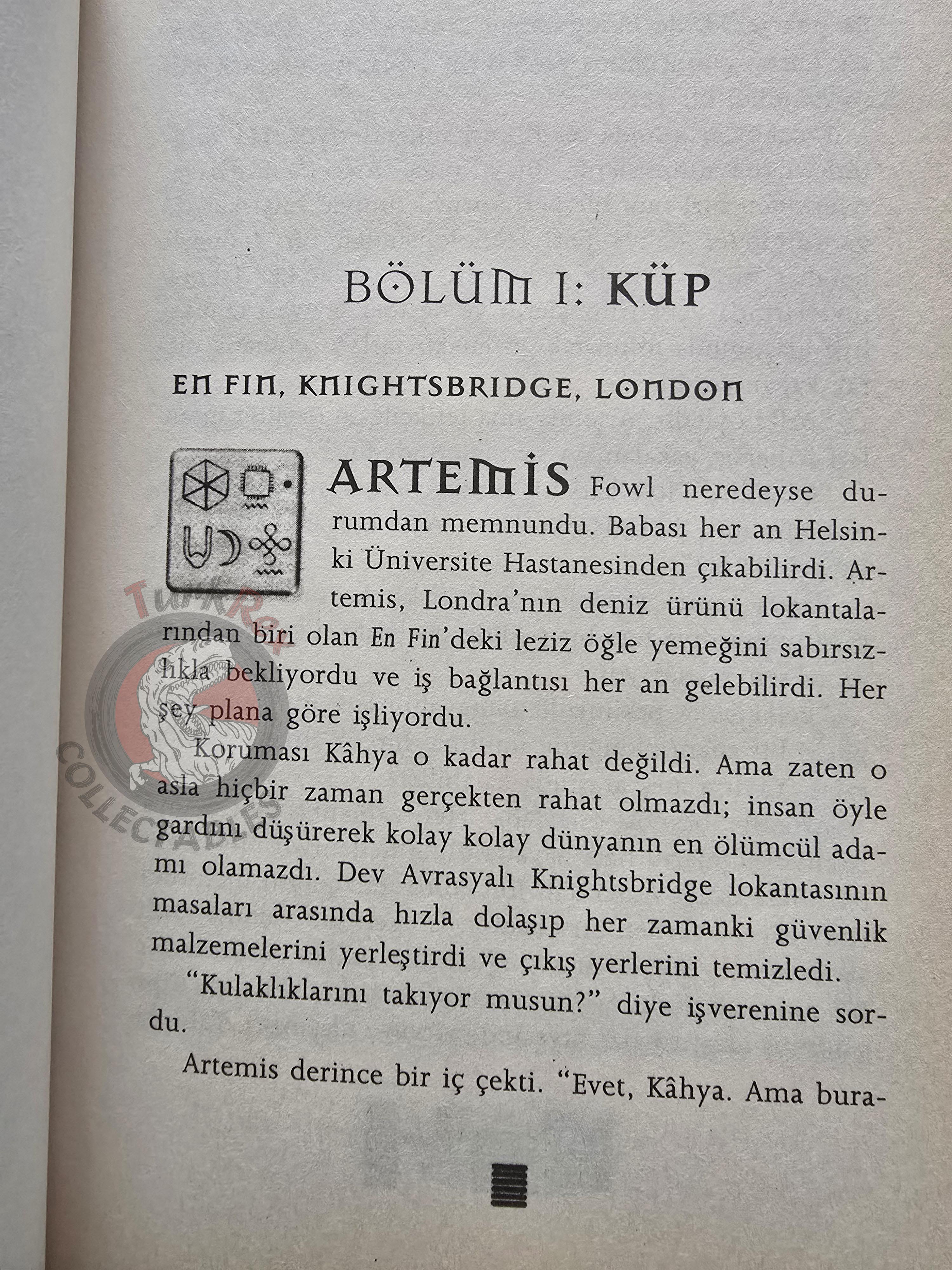 Eoin Colfer – Artemis Fowl Series 2003 Turkish Book Turkey Lot Of 5