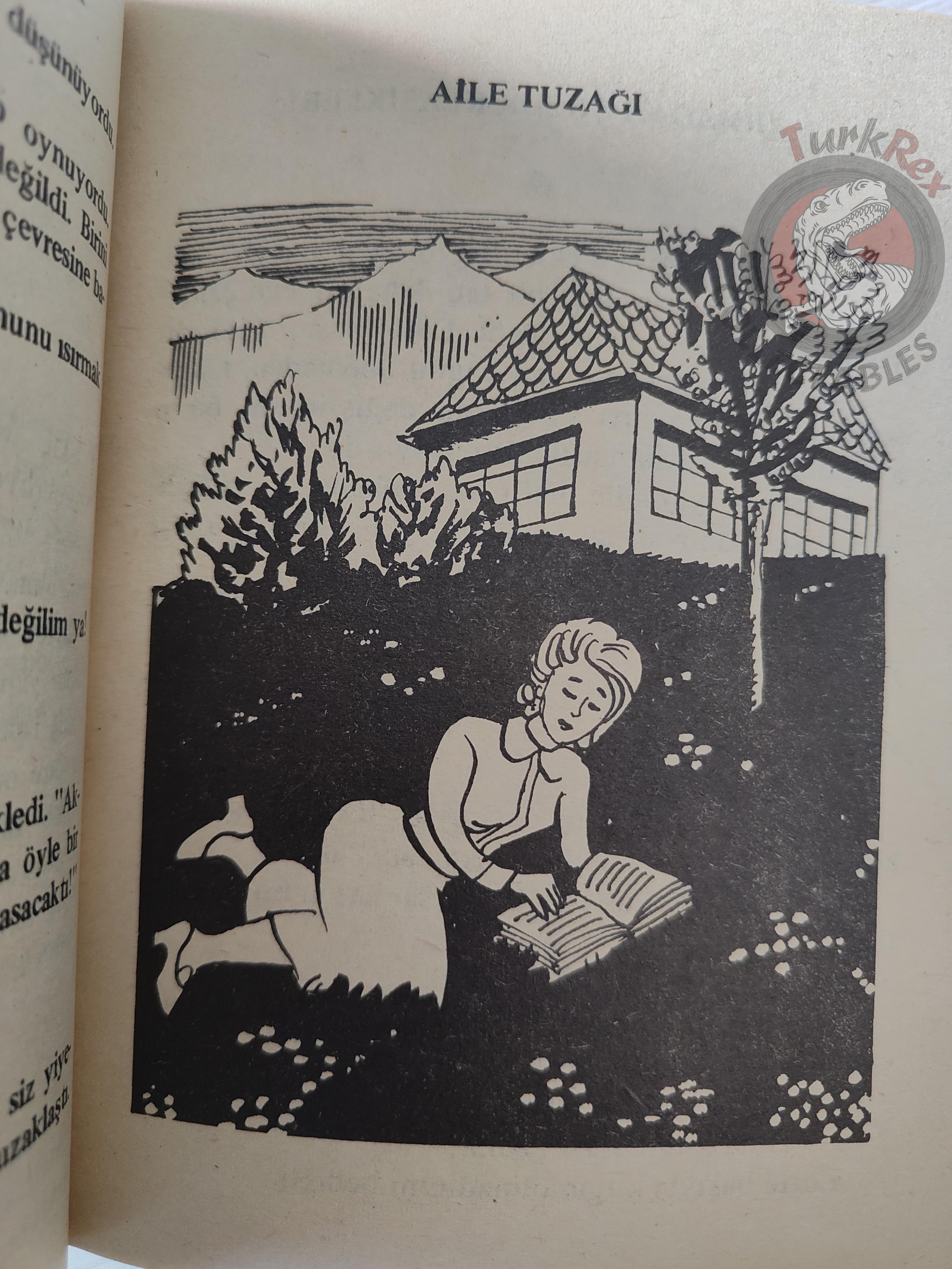 Erich Kästner – The Parent Trap 1976 HC/DJ Turkish Book Turkey Illustrated
