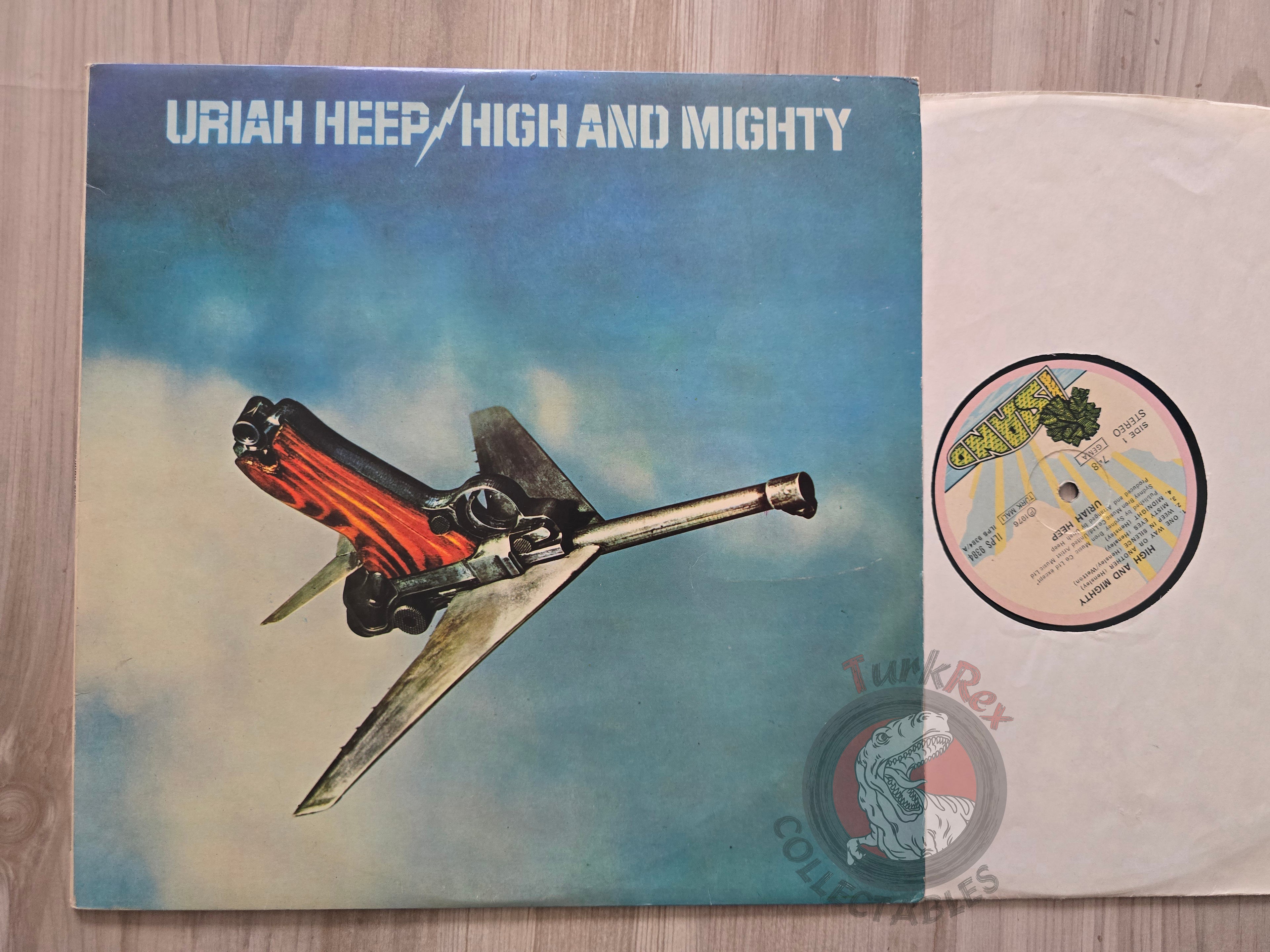 Uriah Heep – High And Mighty Turkish Pressing Vinyl Turkey Edition