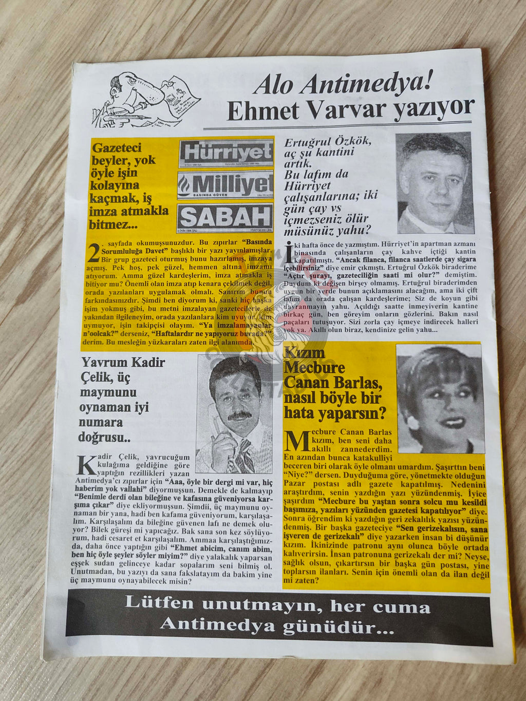Antimedya 1996  Muammar Gaddafi Libya Turkish Magazine Turkey Erbakan