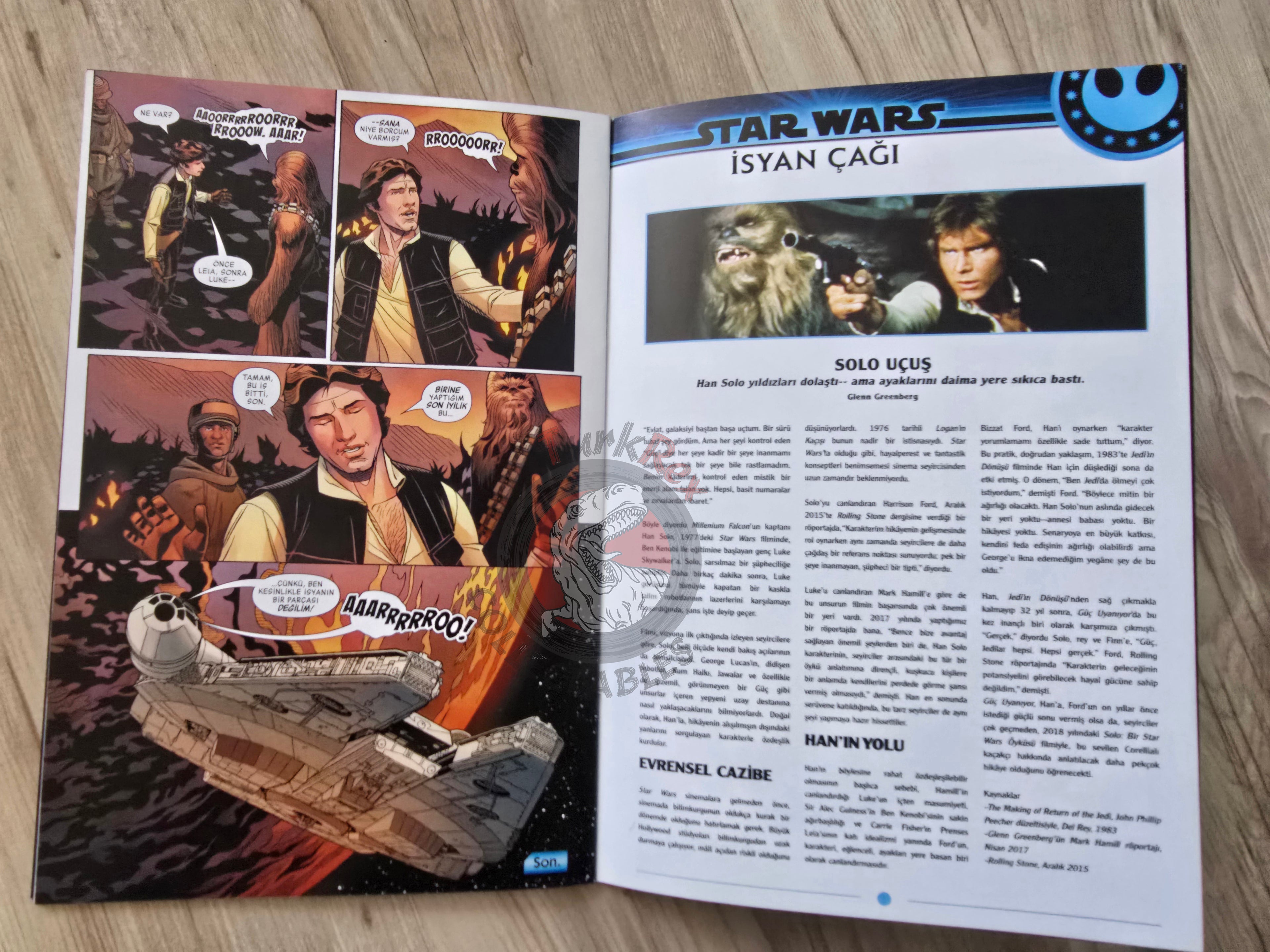 Star Wars - Age of Rebellion: Han Solo #1 Turkish Comic Turkey