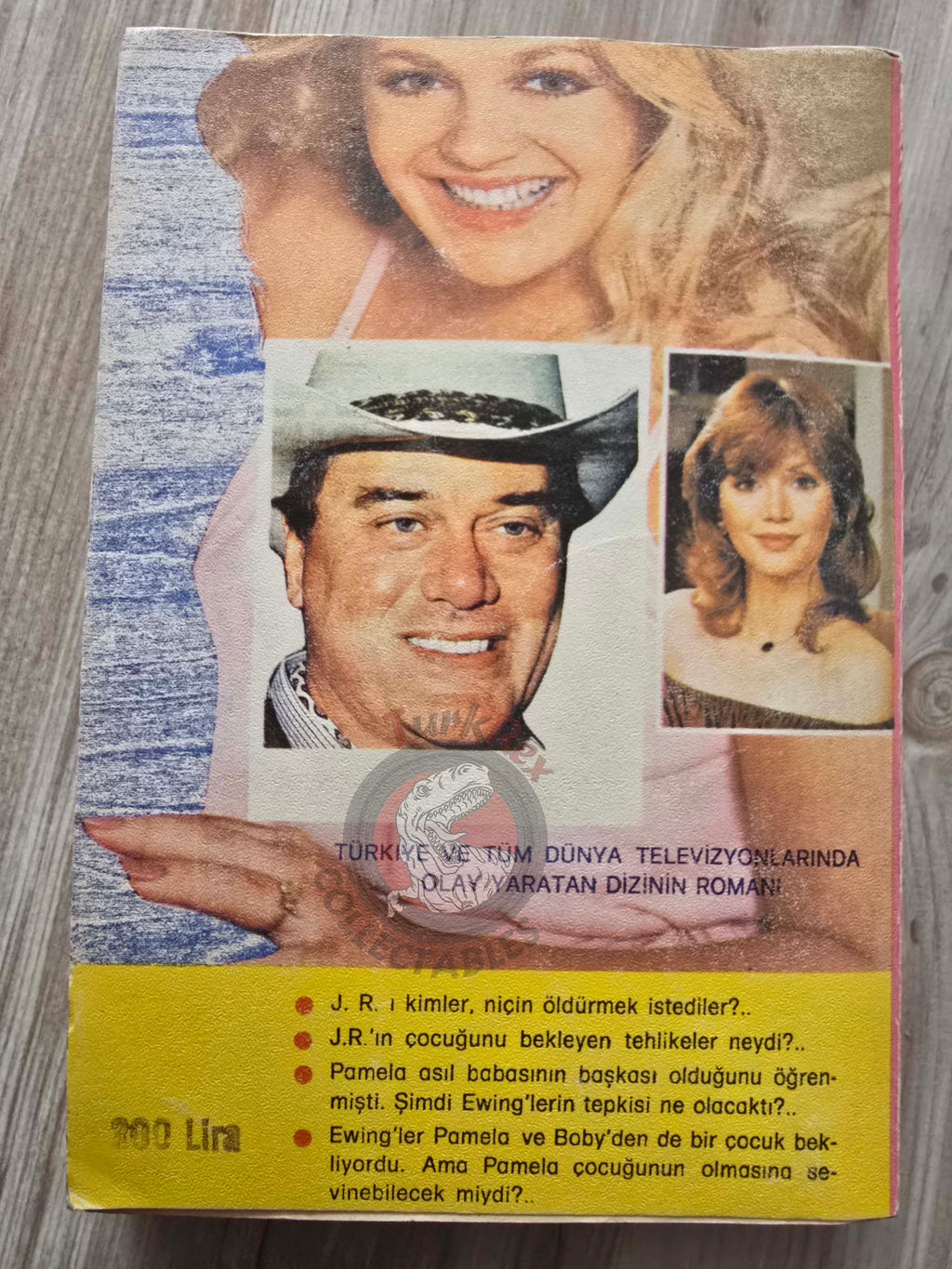 Burt Hirschfeld  – Dallas 2 1980 1st Turkish Book Turkey Tv Series