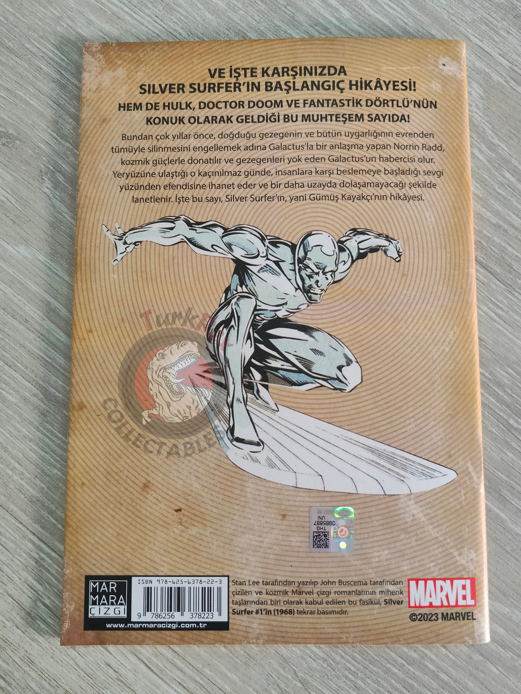Silver Surfer #1 Turkish Comic Turkey The Origin of Silver Surfer