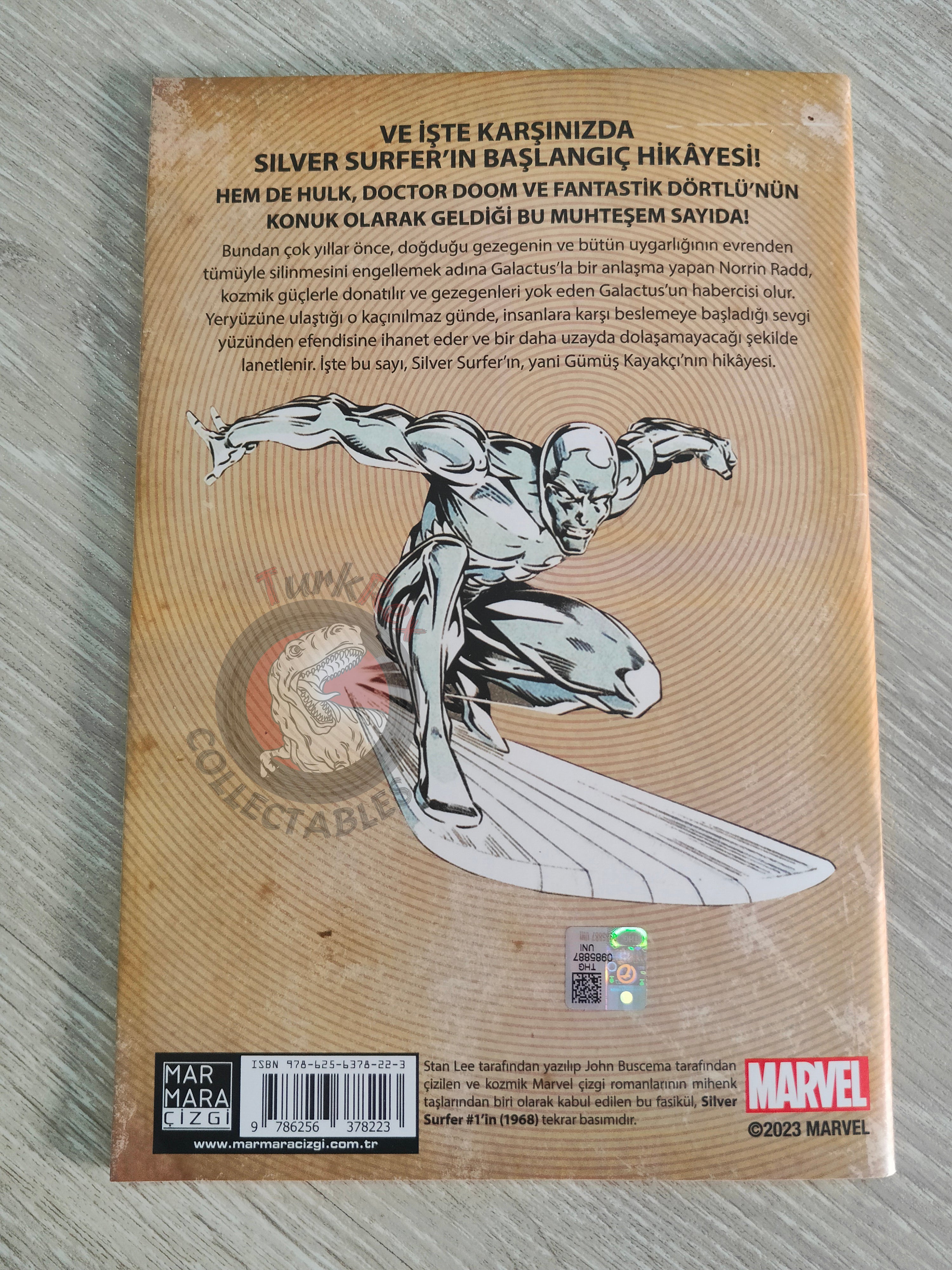 Silver Surfer #1 Turkish Comic Turkey The Origin of Silver Surfer