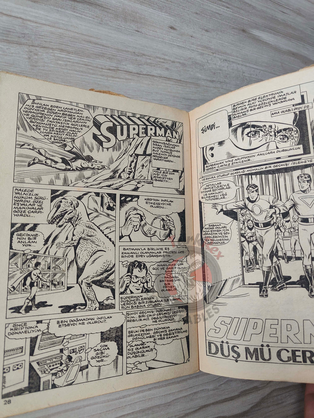 Superman #12 1980 Turkish Comic Turkey #276 #303 Family #192 Krypto the Superdog