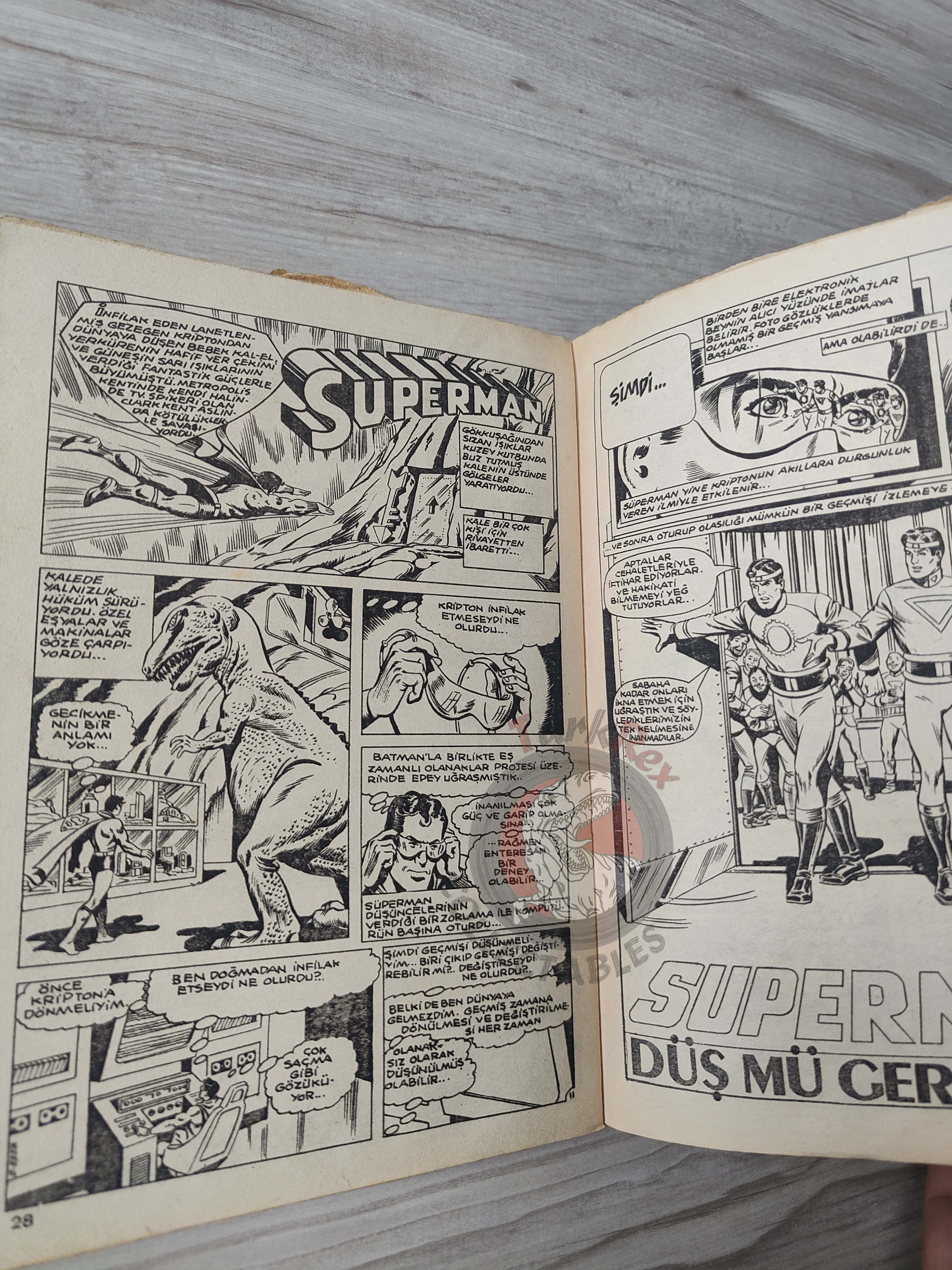 Superman #12 1980 Turkish Comic Turkey #276 #303 Family #192 Krypto the Superdog