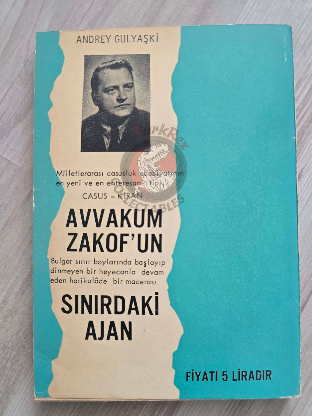 Andrei Gulyashki - Avvakum Zakov  1966 1st Turkish Book Turkey