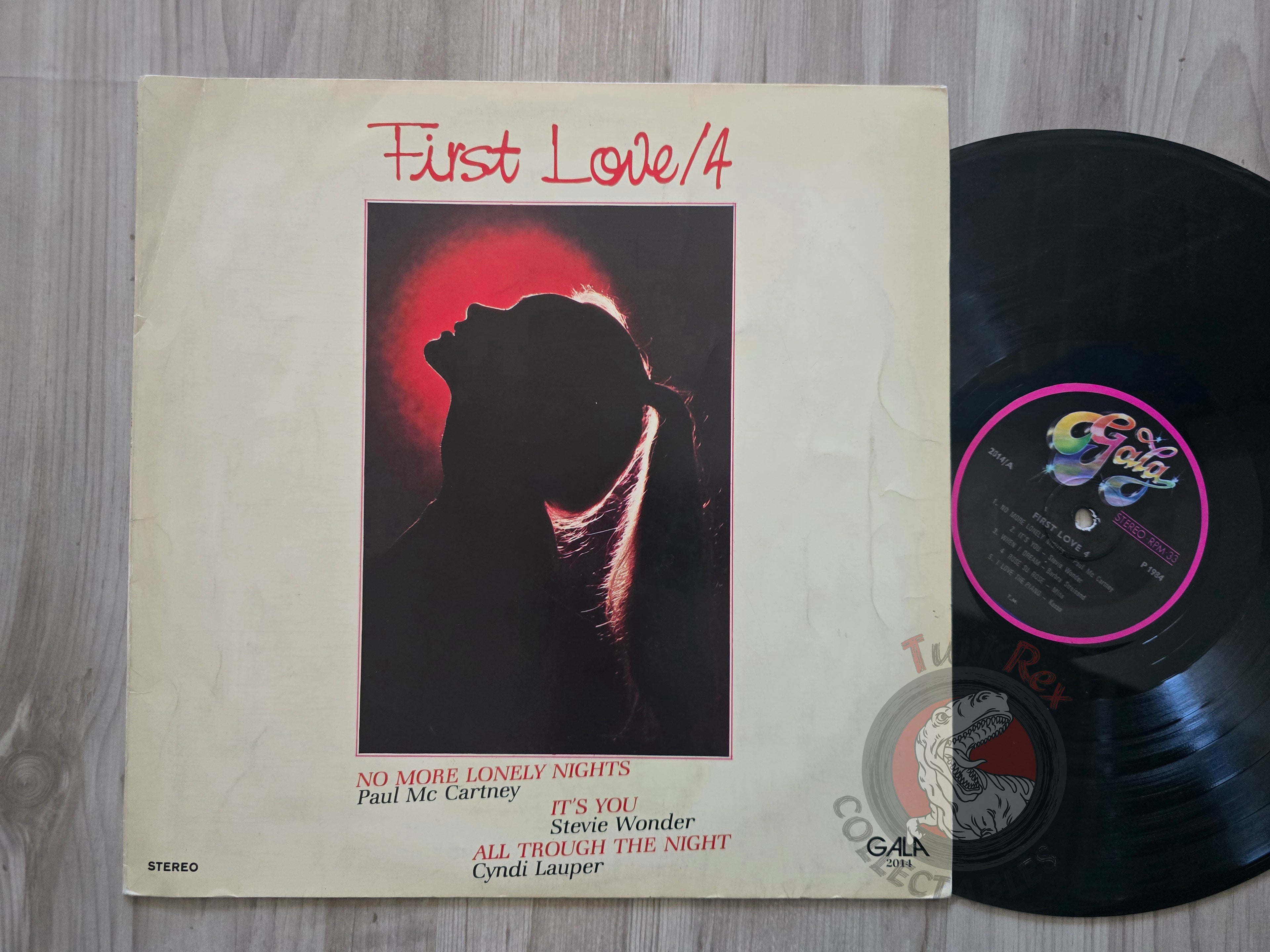 Various – First Love 4 Turkish Pressing Vinyl Turkey Edition
