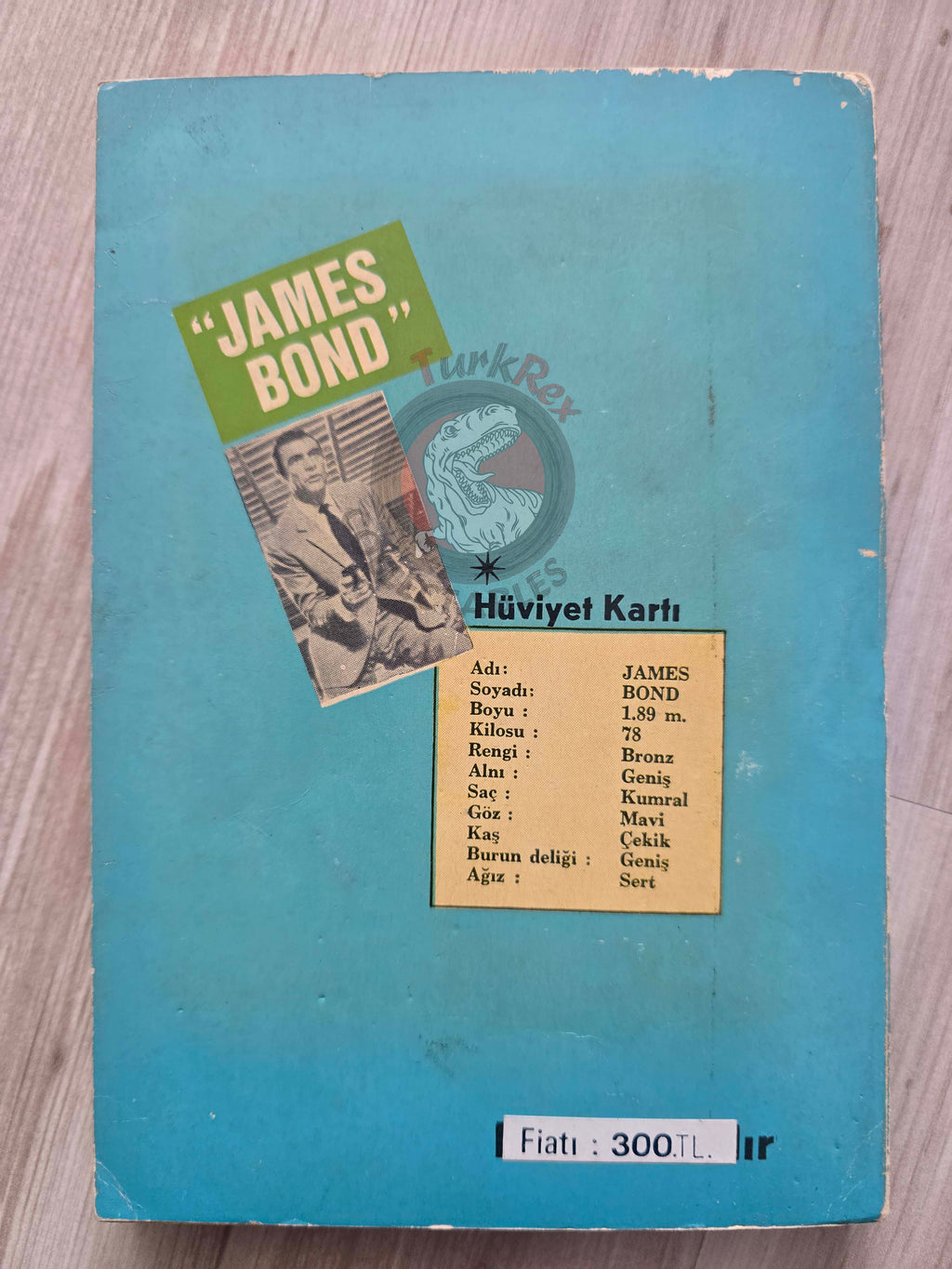 James Bond - Moonraker 1965 1st Turkish Book Turkey Ian Fleming