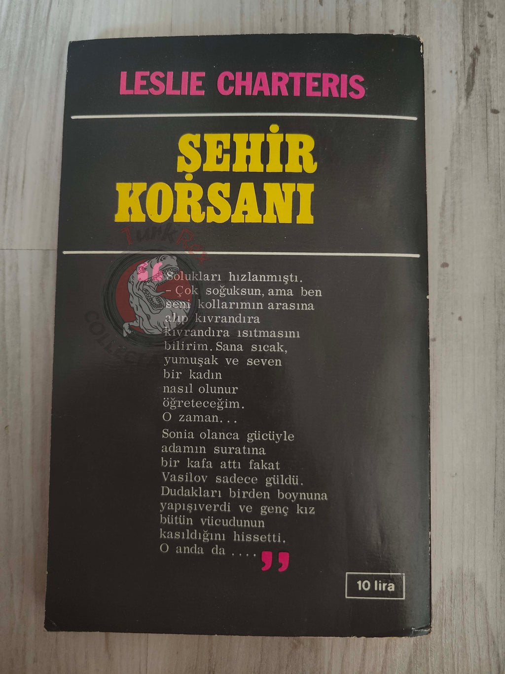 Leslie Charteris – Saint: Knight Templar 1971 1st Turkish Book Turkey