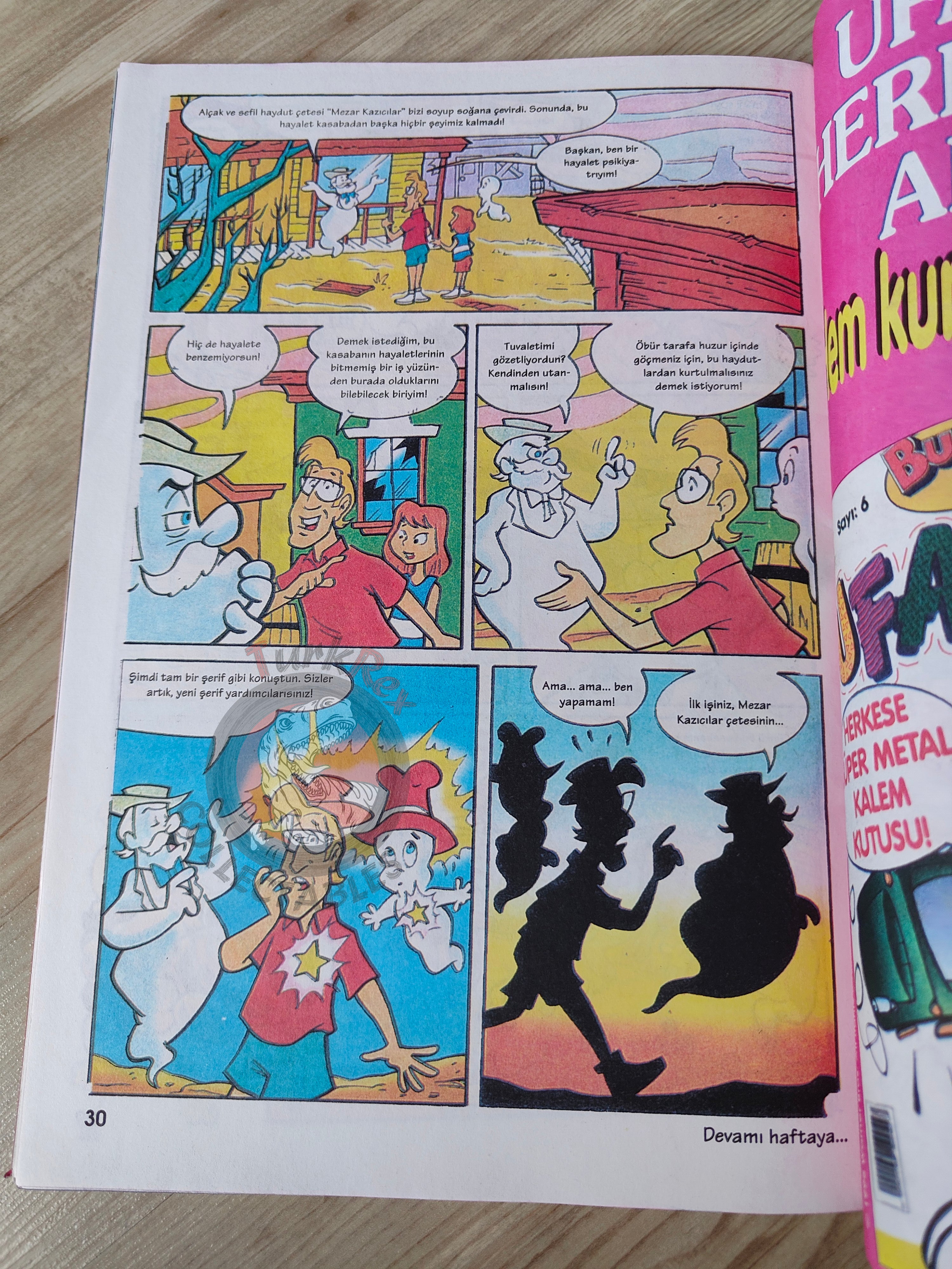 Casper the Friendly Ghost – Issue #5 1996 Turkish Comic Turkey
