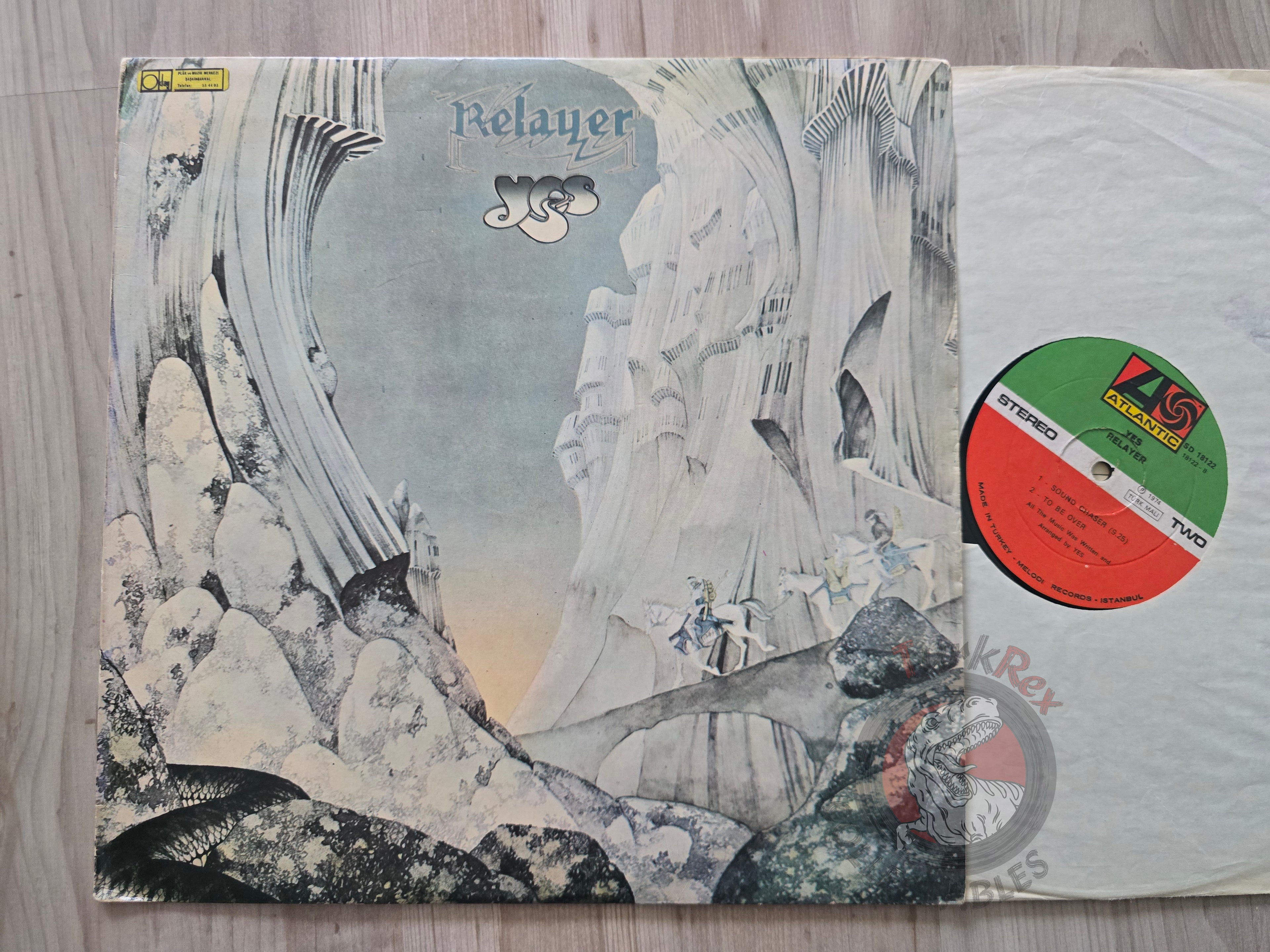Yes – Relayer  Turkish Pressing Vinyl Turkey Edition