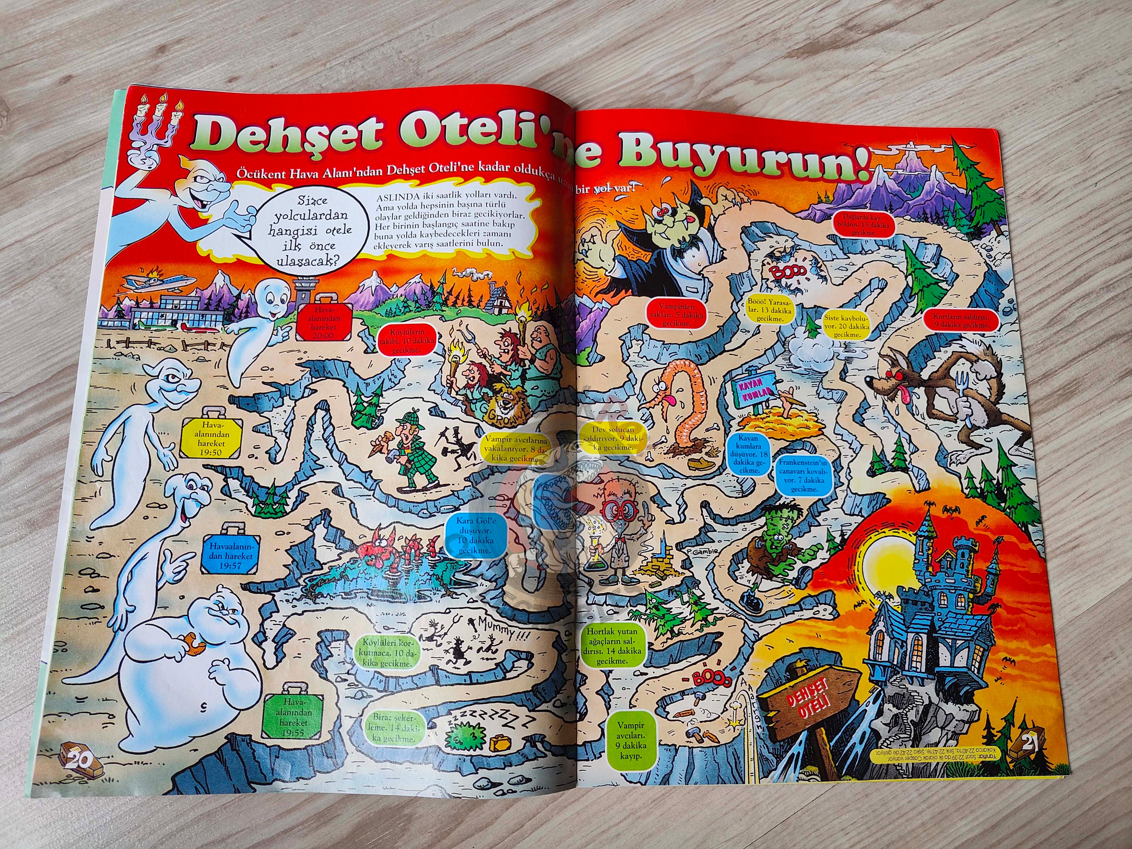 Casper the Friendly Ghost Magazine – Issue #30 1998 Turkish Comic Turkey