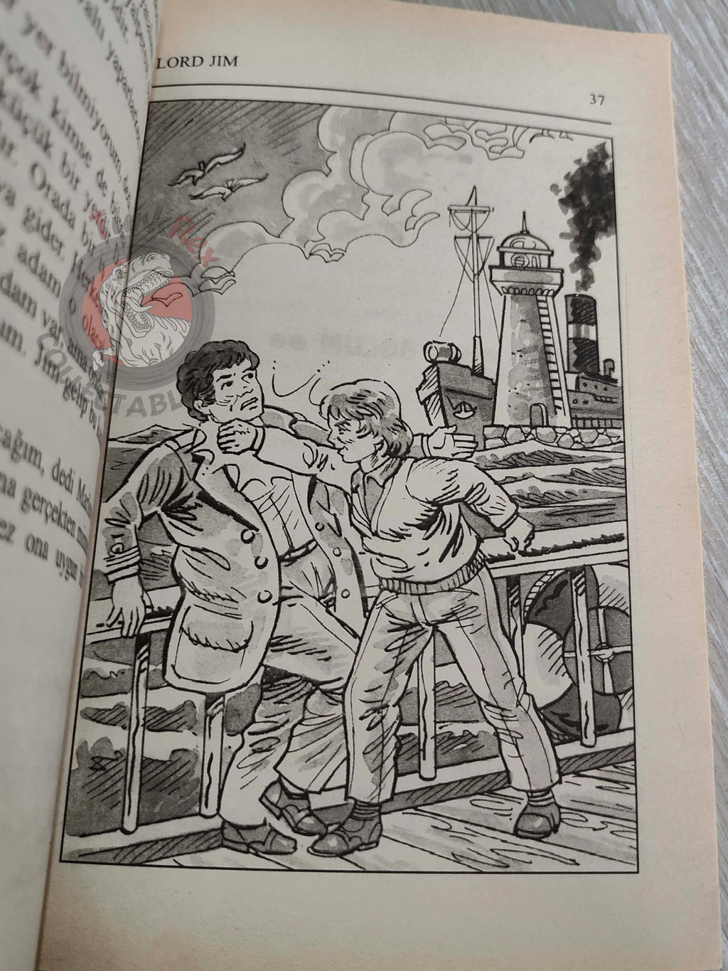 Joseph Conrad – Lord Jim 2003 Turkish Book Turkey Illustrated