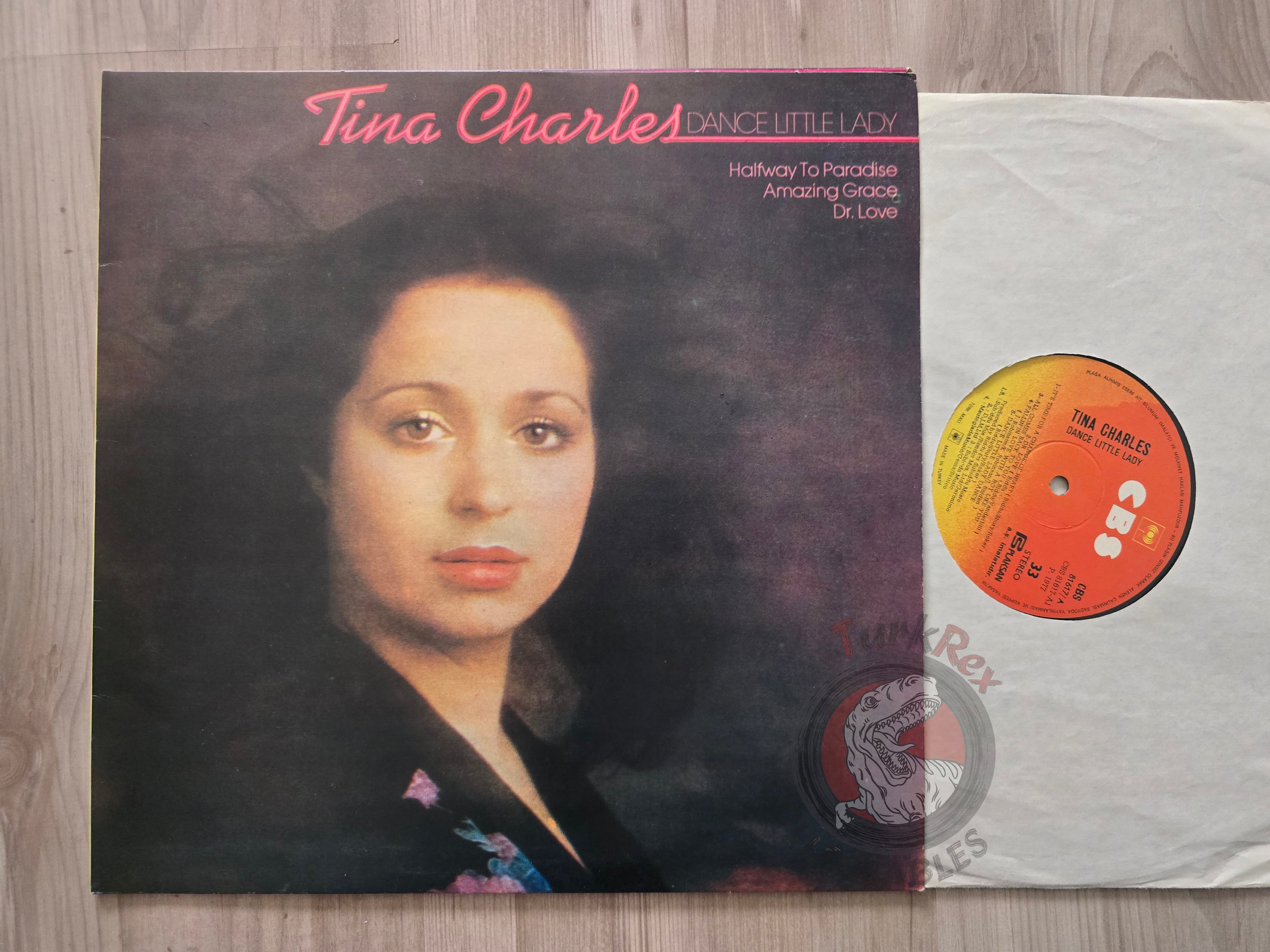 Tina Charles – Dance Little Lady Turkish Pressing Vinyl Turkey Edition
