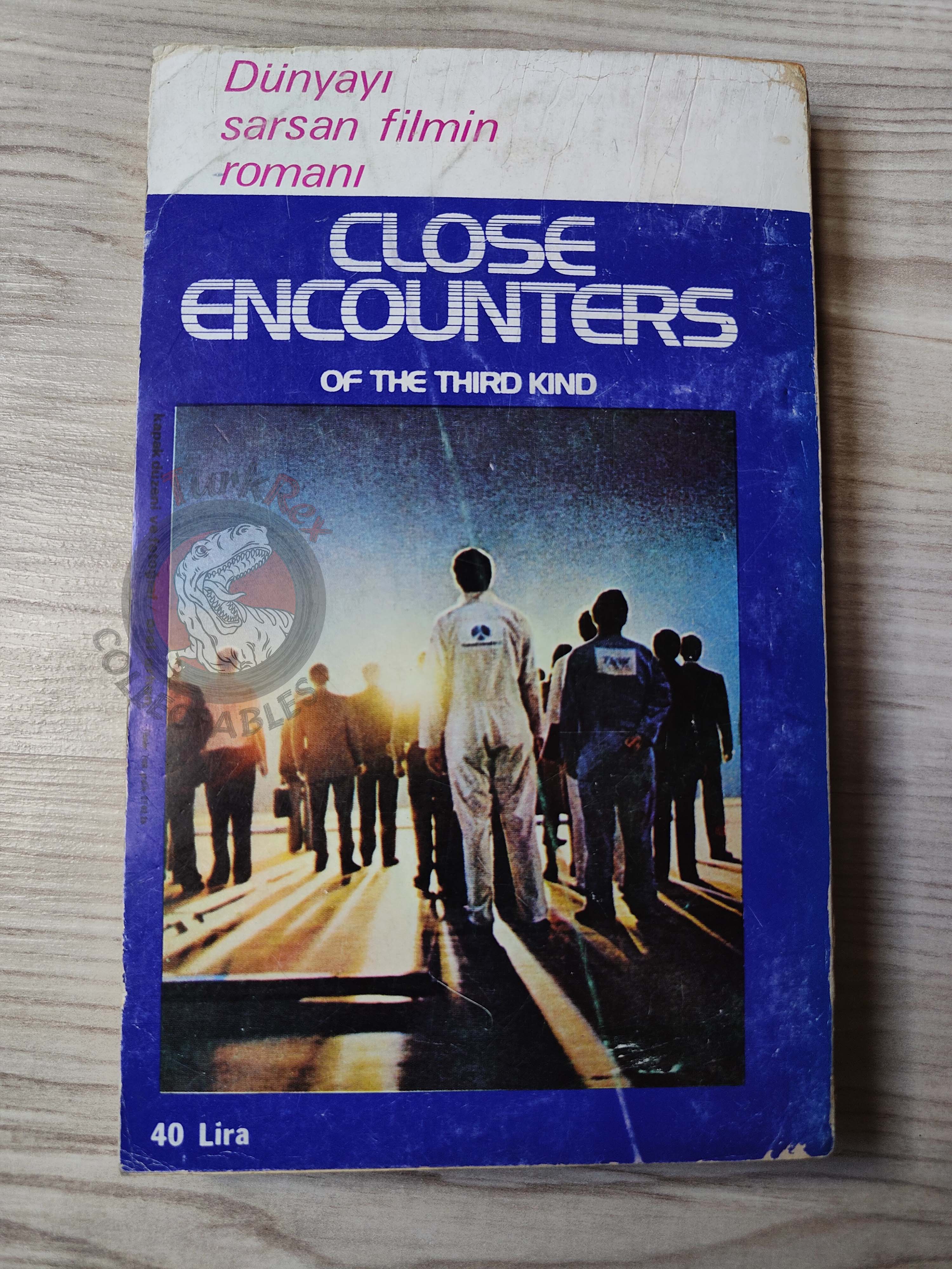 Steven Spielberg – Close Encounters of the Third Kind 1978 1st Turkish Book Turkey