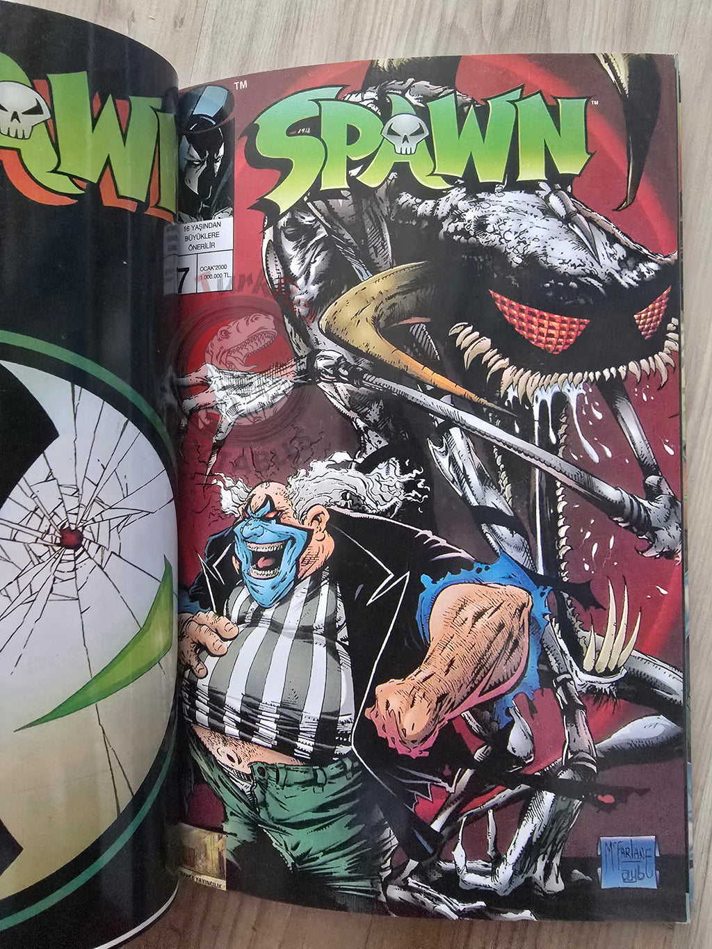 Spawn Volume #2 1999 Turkish Comic Turkey #12 to #21 Todd McFarlane