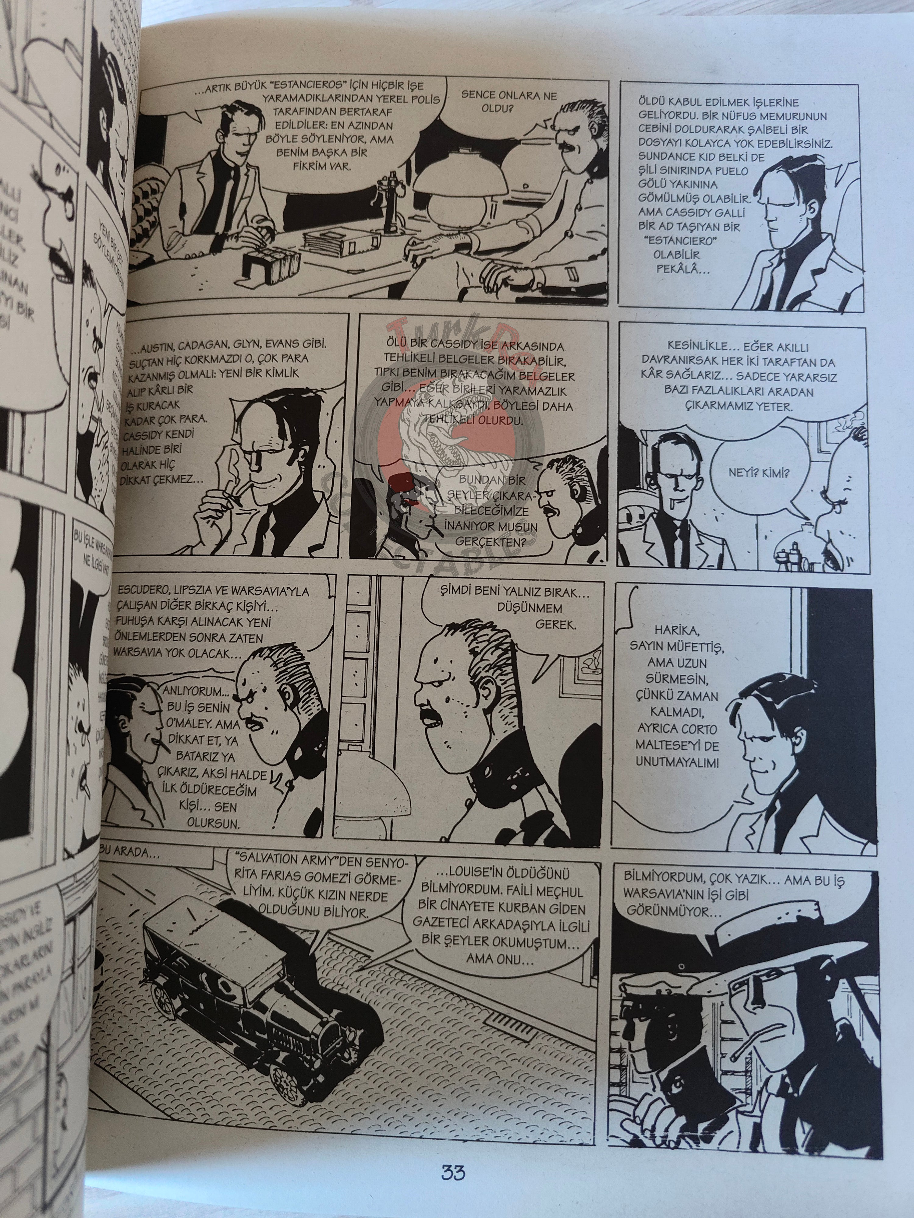 Corto Maltese – Tango  Turkish Comic Turkey