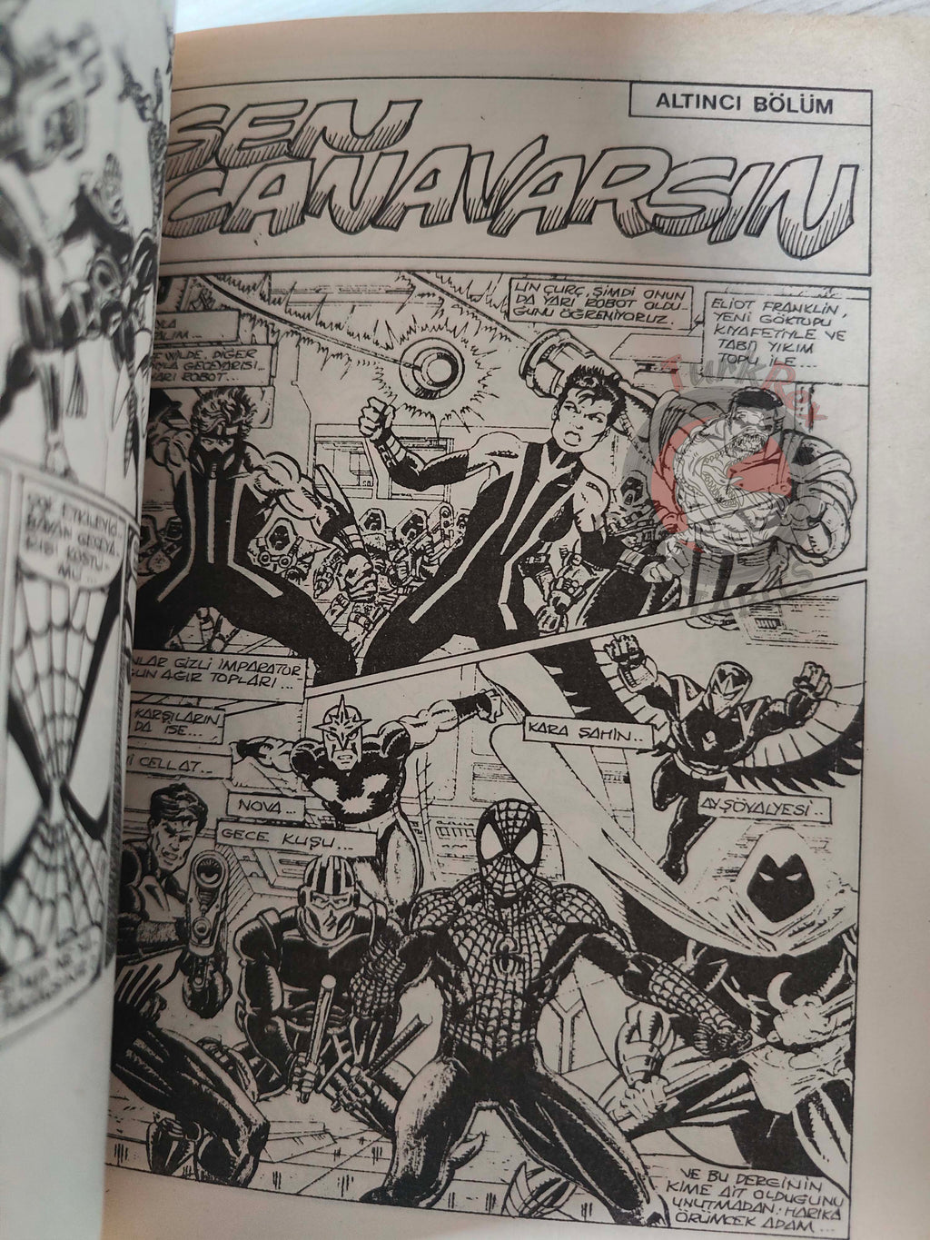 Spider-Man #150 1993 Turkish Comic Turkey Amazing #355 #356 #357 #358 Punisher