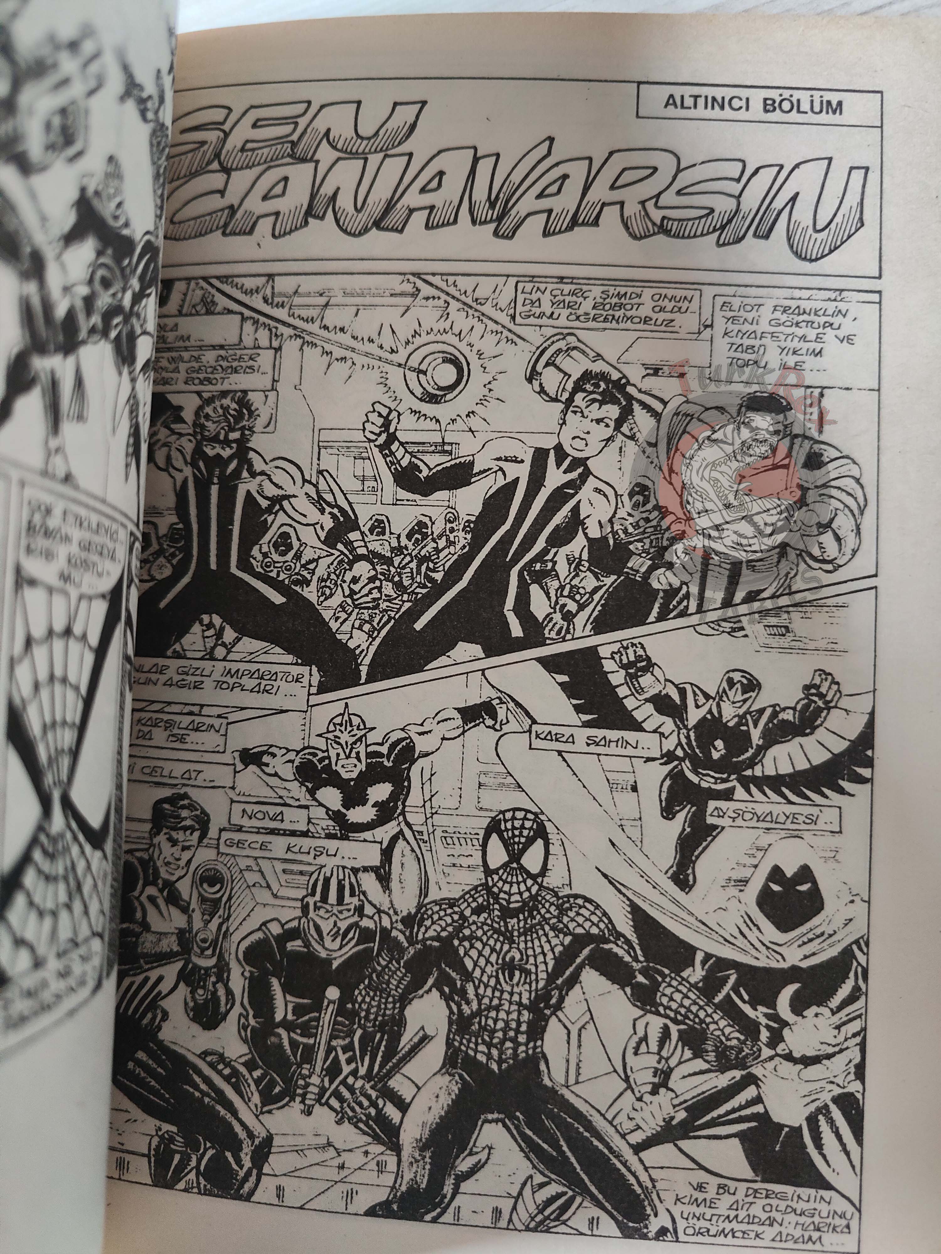 Spider-Man #150 1993 Turkish Comic Turkey Amazing #355 #356 #357 #358 Punisher