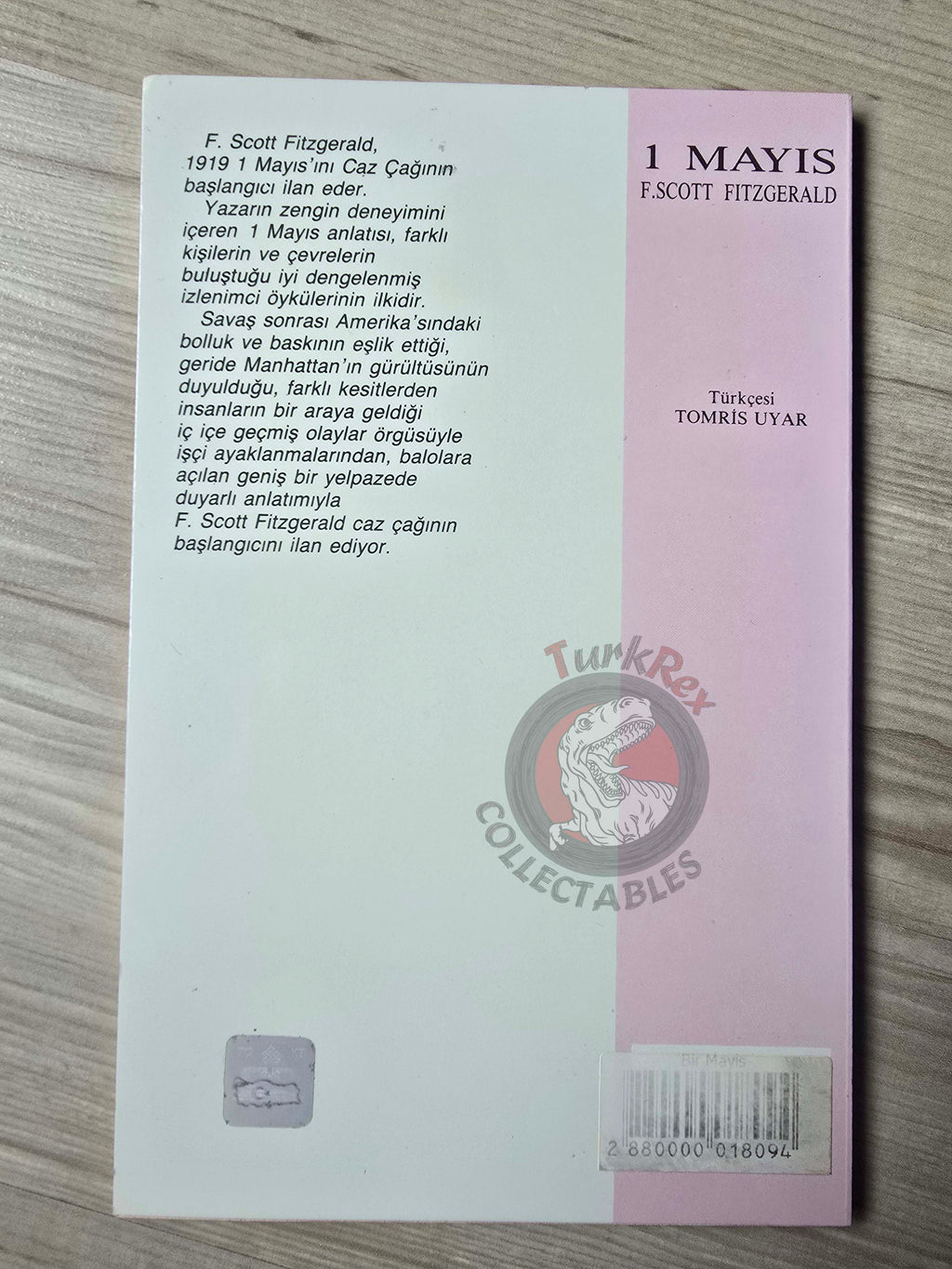 F. Scott Fitzgerald   – May Day / Tales of the Jazz Age Turkish Book Turkey