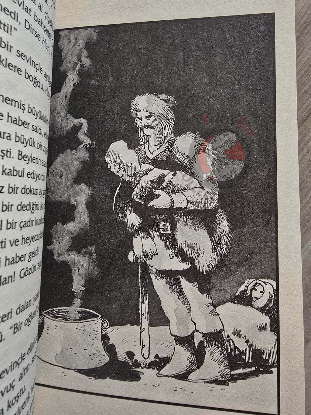 Book of Dede Korkut: Boğaç Han 2003 Turkish Book Turkey Illustrated by Turkish Artist