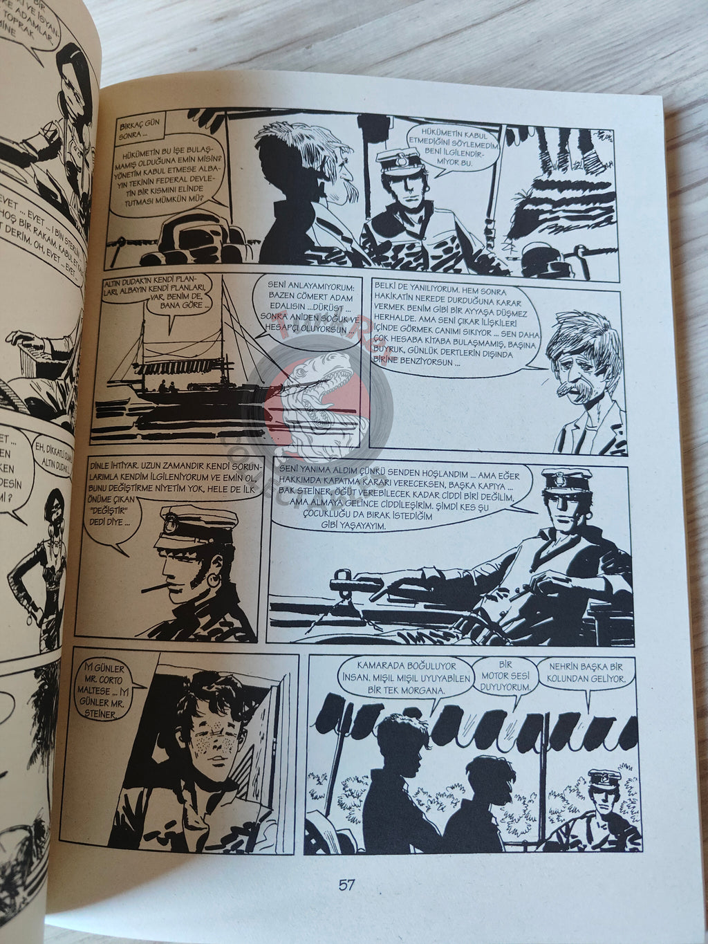 Corto Maltese – Sous le signe du Capricorne Turkish Comic Turkey