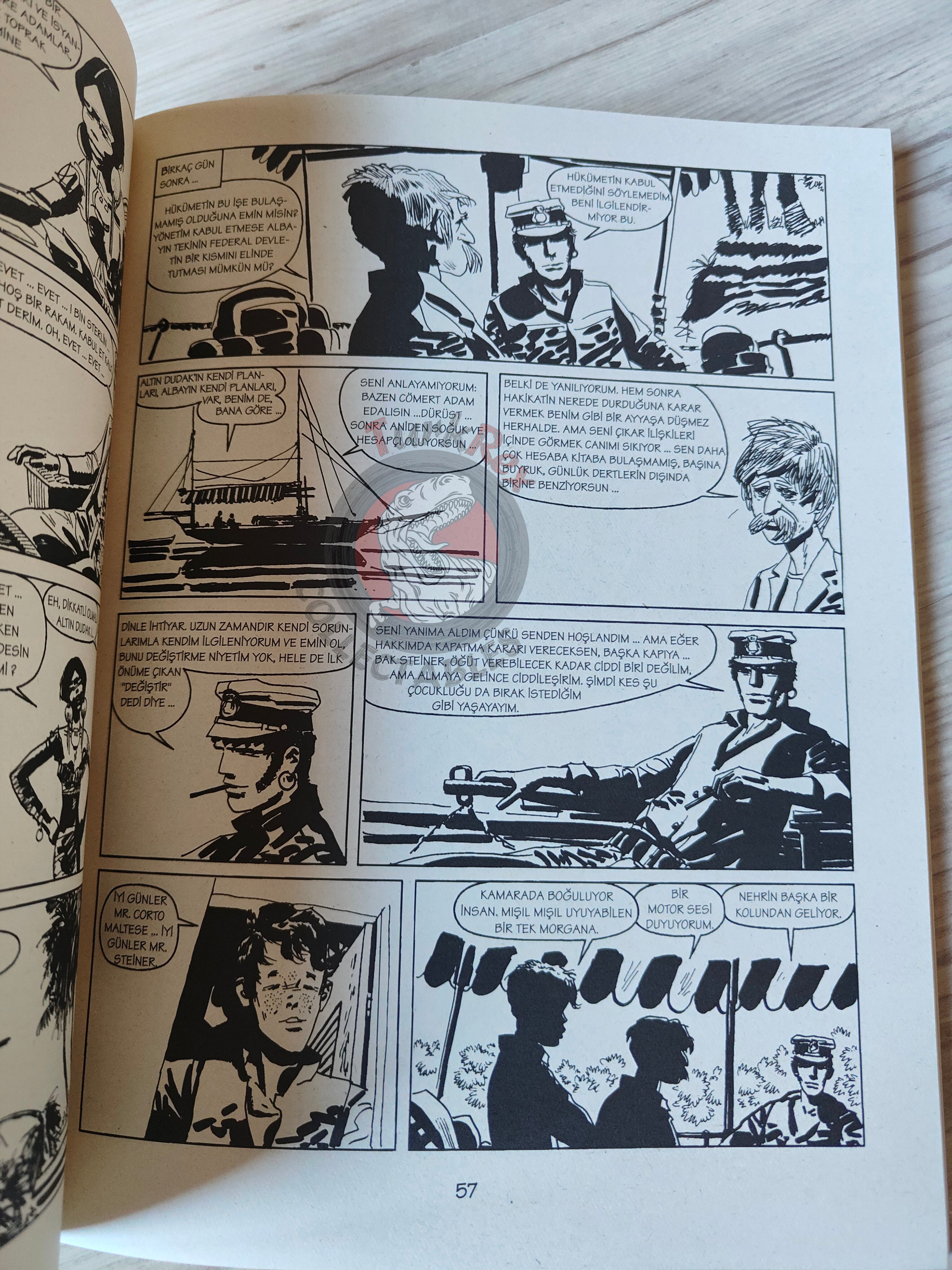 Corto Maltese – Sous le signe du Capricorne Turkish Comic Turkey