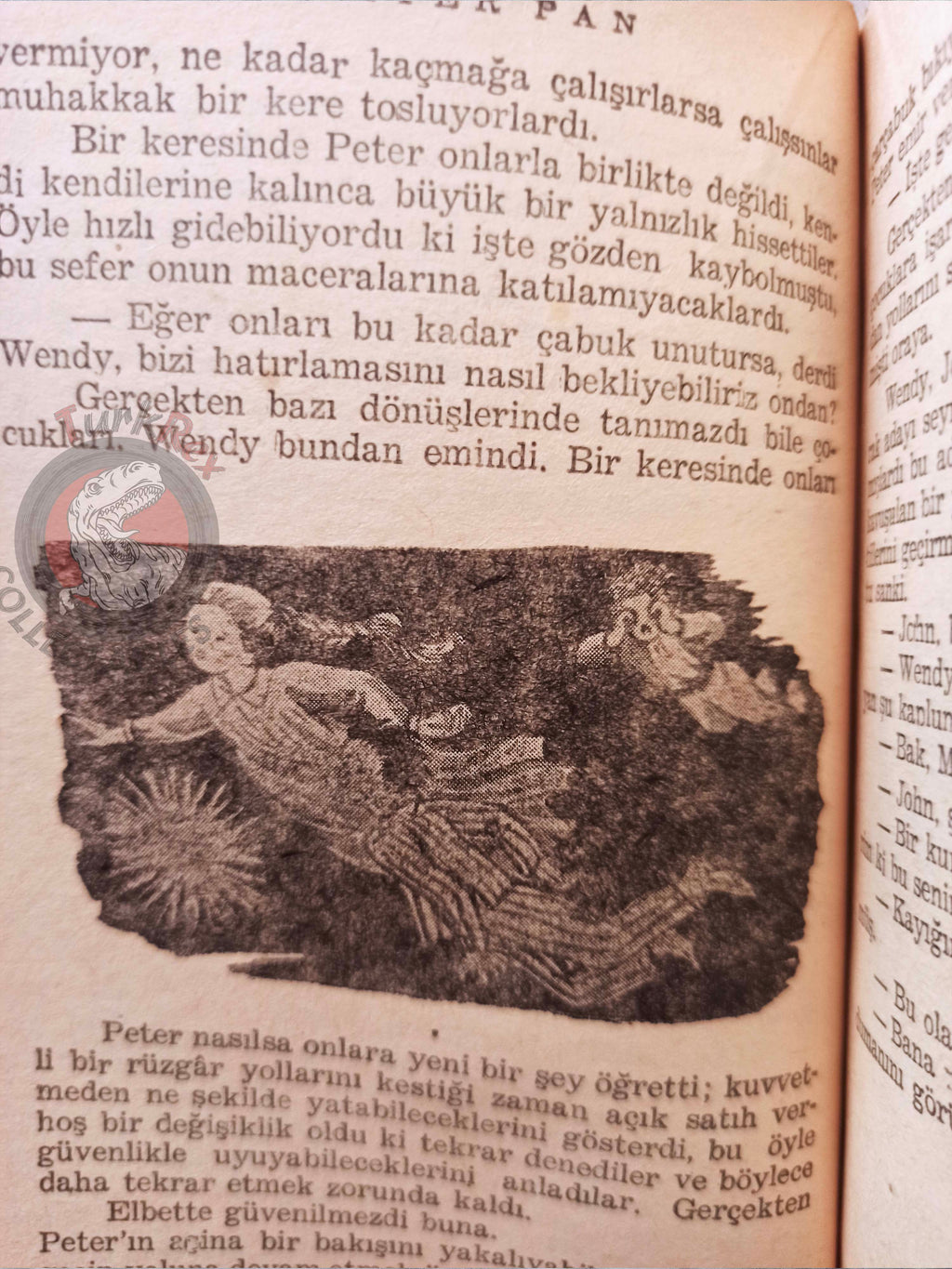 J. M. Barrie – Peter Pan 1957 Turkish Book Turkey Illustrated