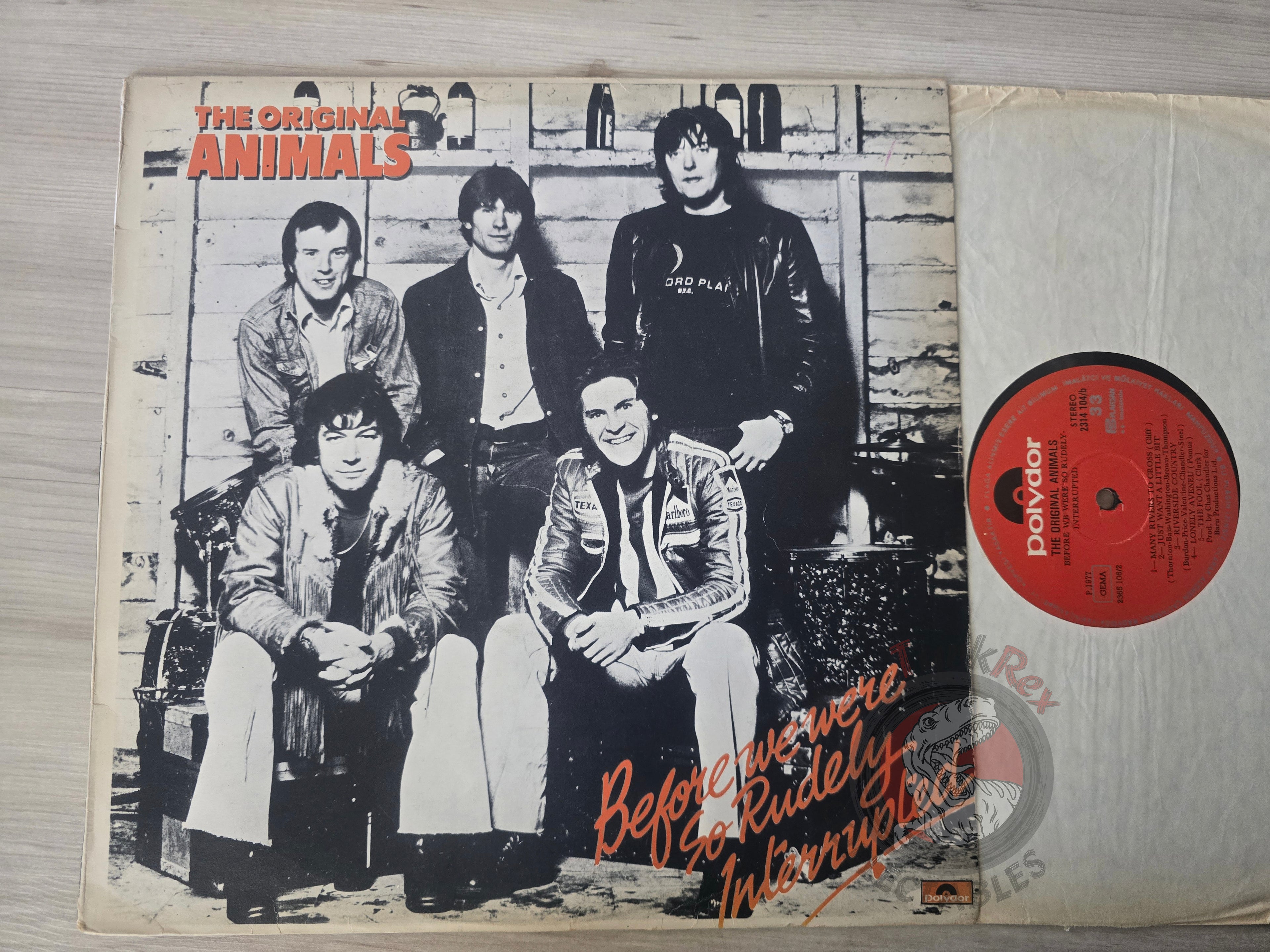 The Animals – Before We Were So Rudely Interrupted Turkish Pressing Vinyl Turkey Edition