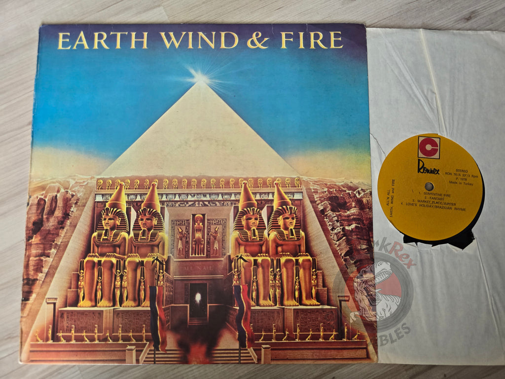 Earth, Wind & Fire – All 'N All Turkish Pressing Vinyl Turkey Edition