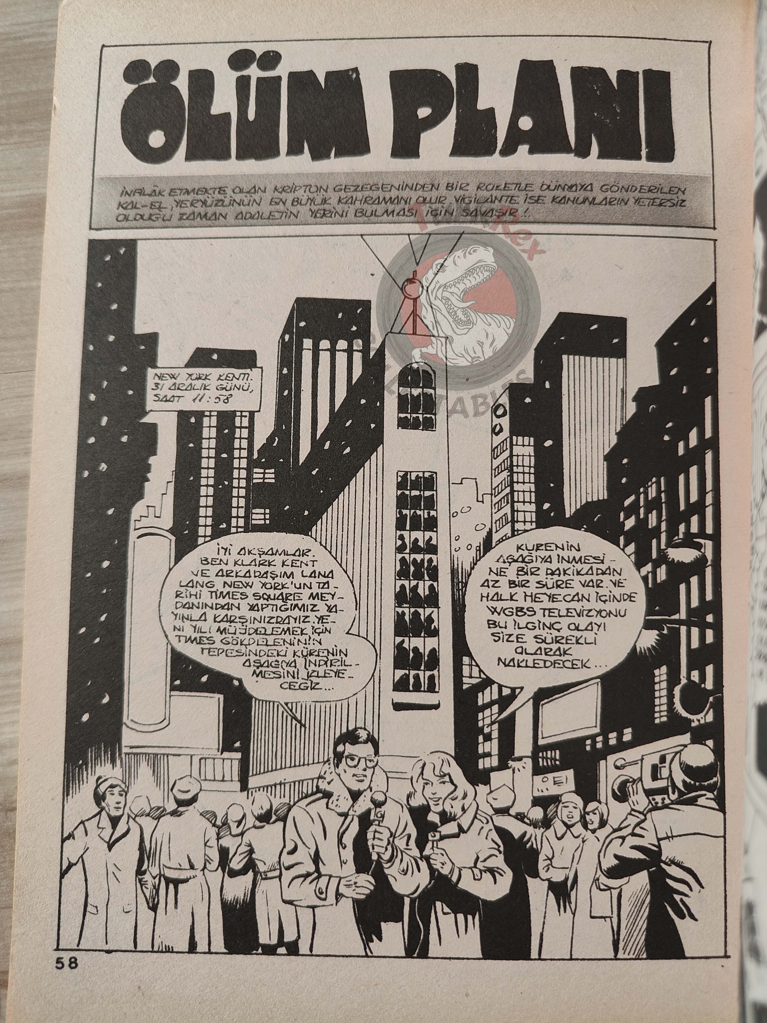 Superman #47 1987 Turkish Comic Turkey The Family #208 Action Comics #564 Batman Supergirl