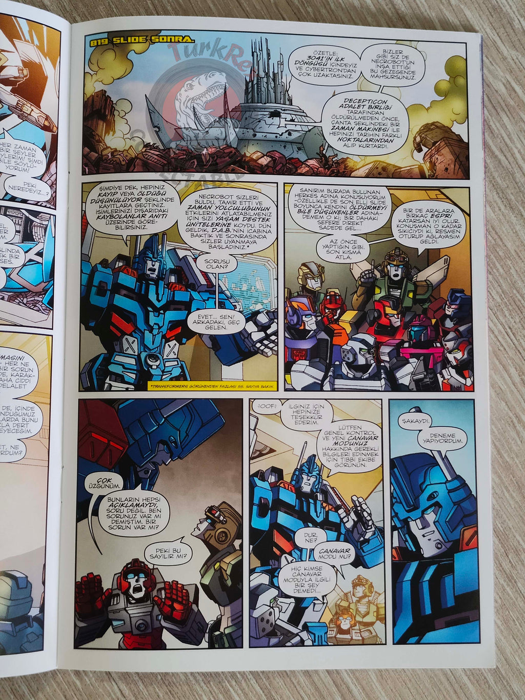 Transformers Lost Light #1 Turkish Comic Turkey James Roberts