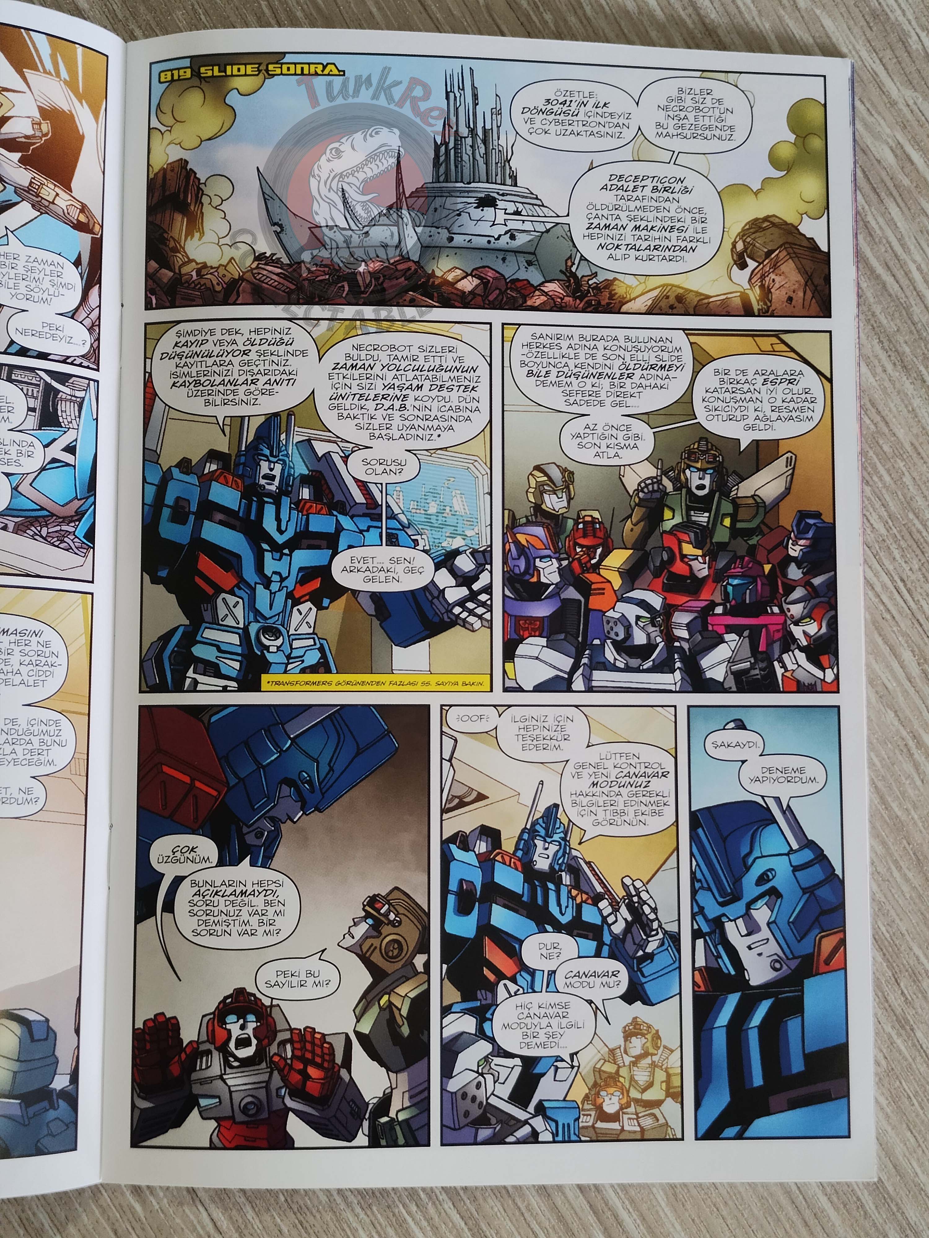 Transformers Lost Light #1 Turkish Comic Turkey James Roberts