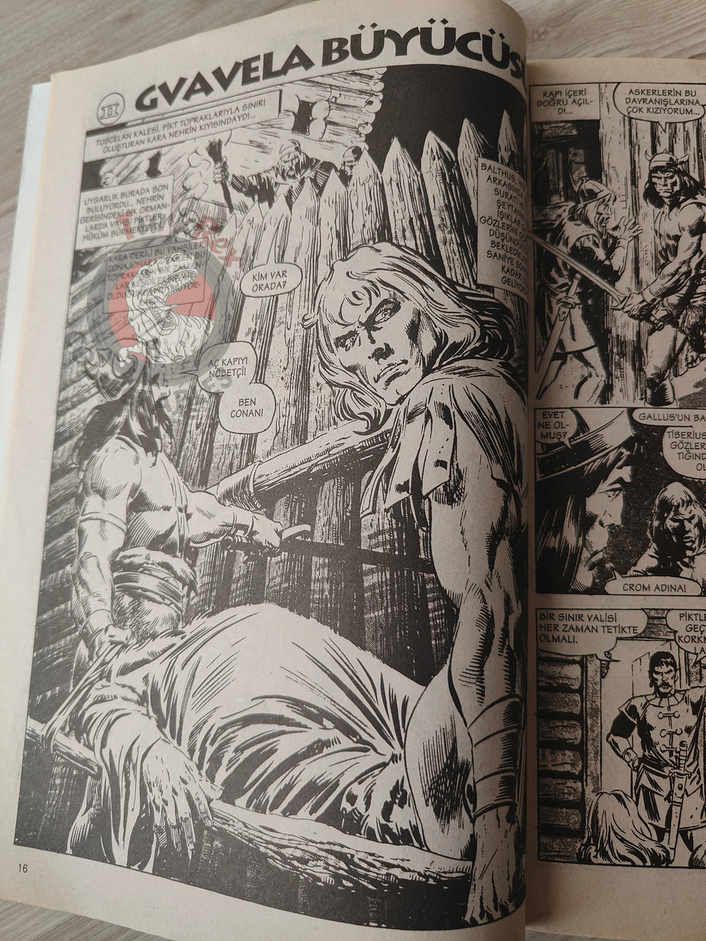 Kral Conan #1 The Savage Sword of #26 #27 Turkish Comic Turkey