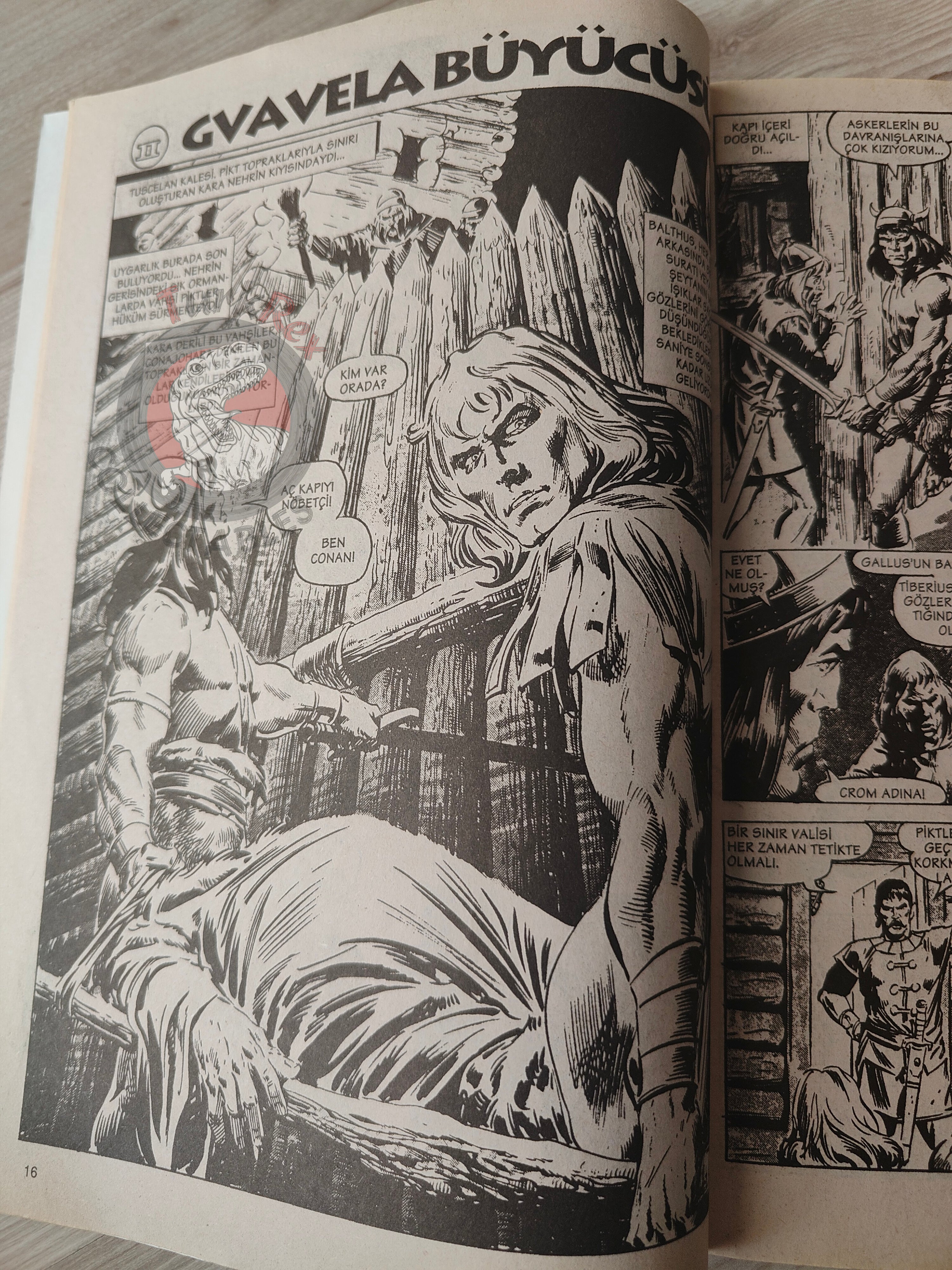 Kral Conan #1 The Savage Sword of #26 #27 Turkish Comic Turkey