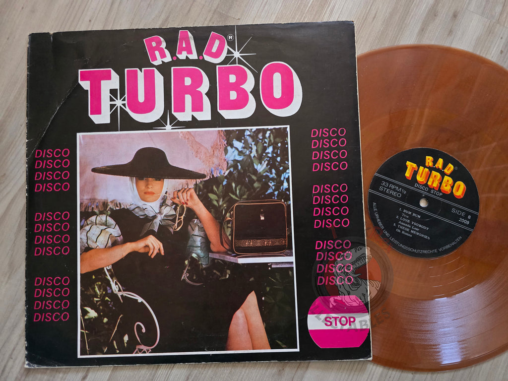 Various – R.A.D. Turbo Disco Stop Turkish Pressing Colored Vinyl Turkey Edition