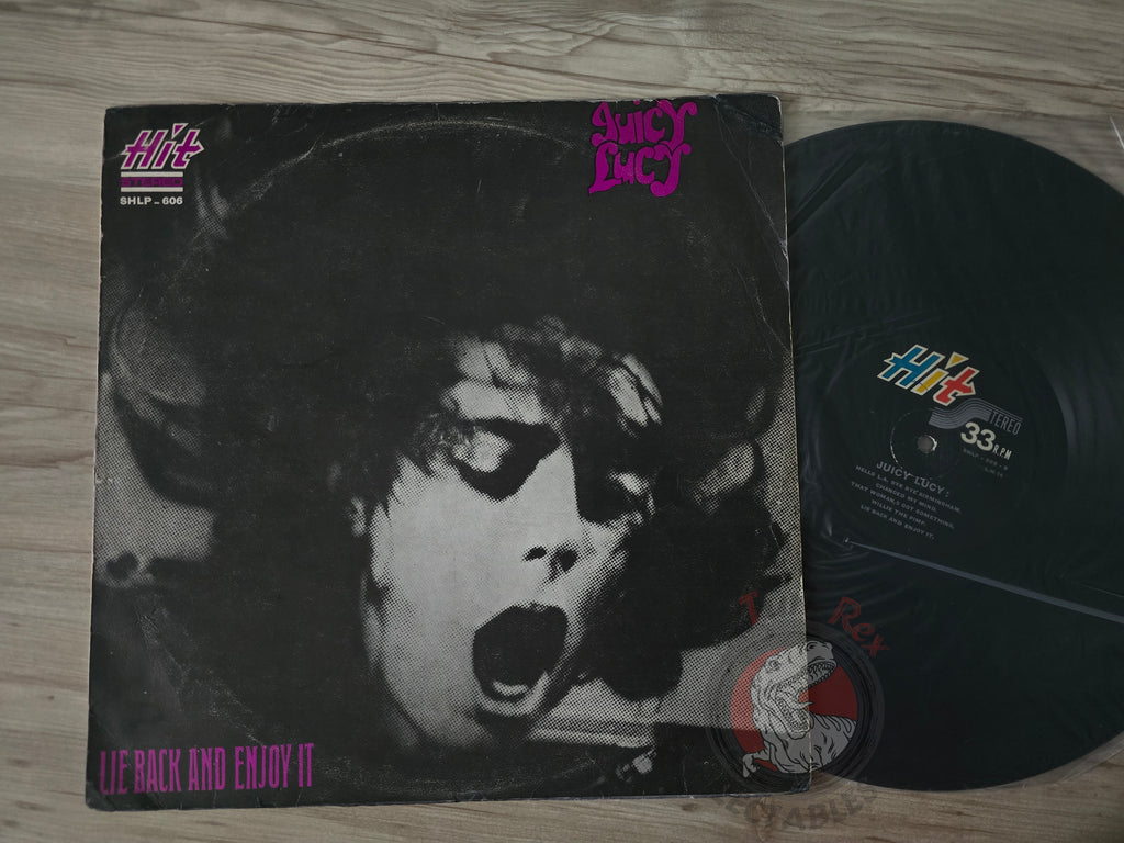 Juicy Lucy – Lie Back And Enjoy It Iranian Pressing Vinyl Iran Edition