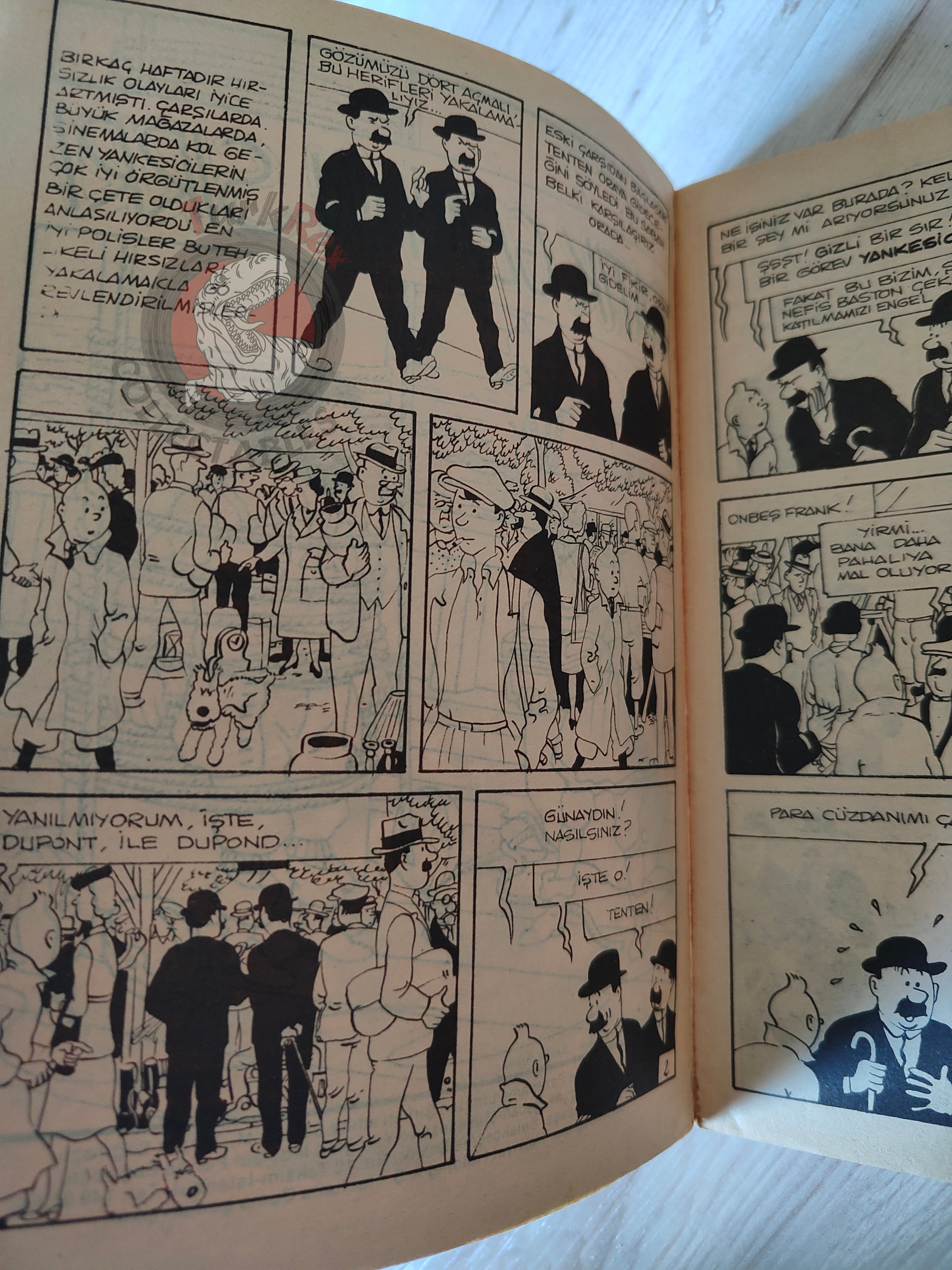Tintin – The Secret of the Unicorn mid 1980s Turkish Edition Comic Turkey 1