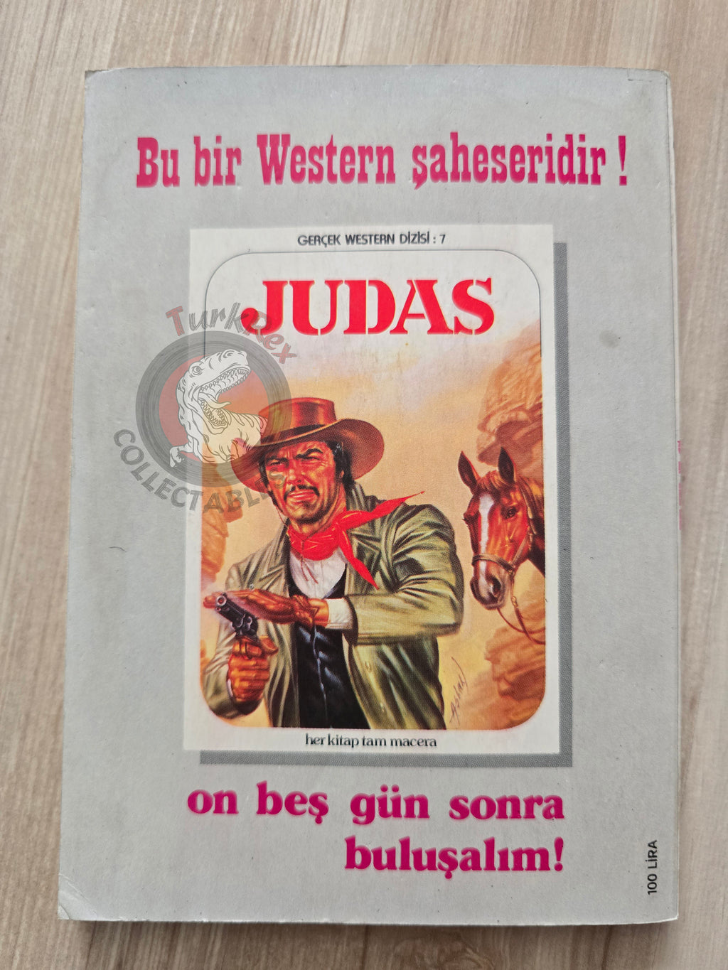 Judas #6 Turkish Edition Comic Turkey La pista insanguinata #3