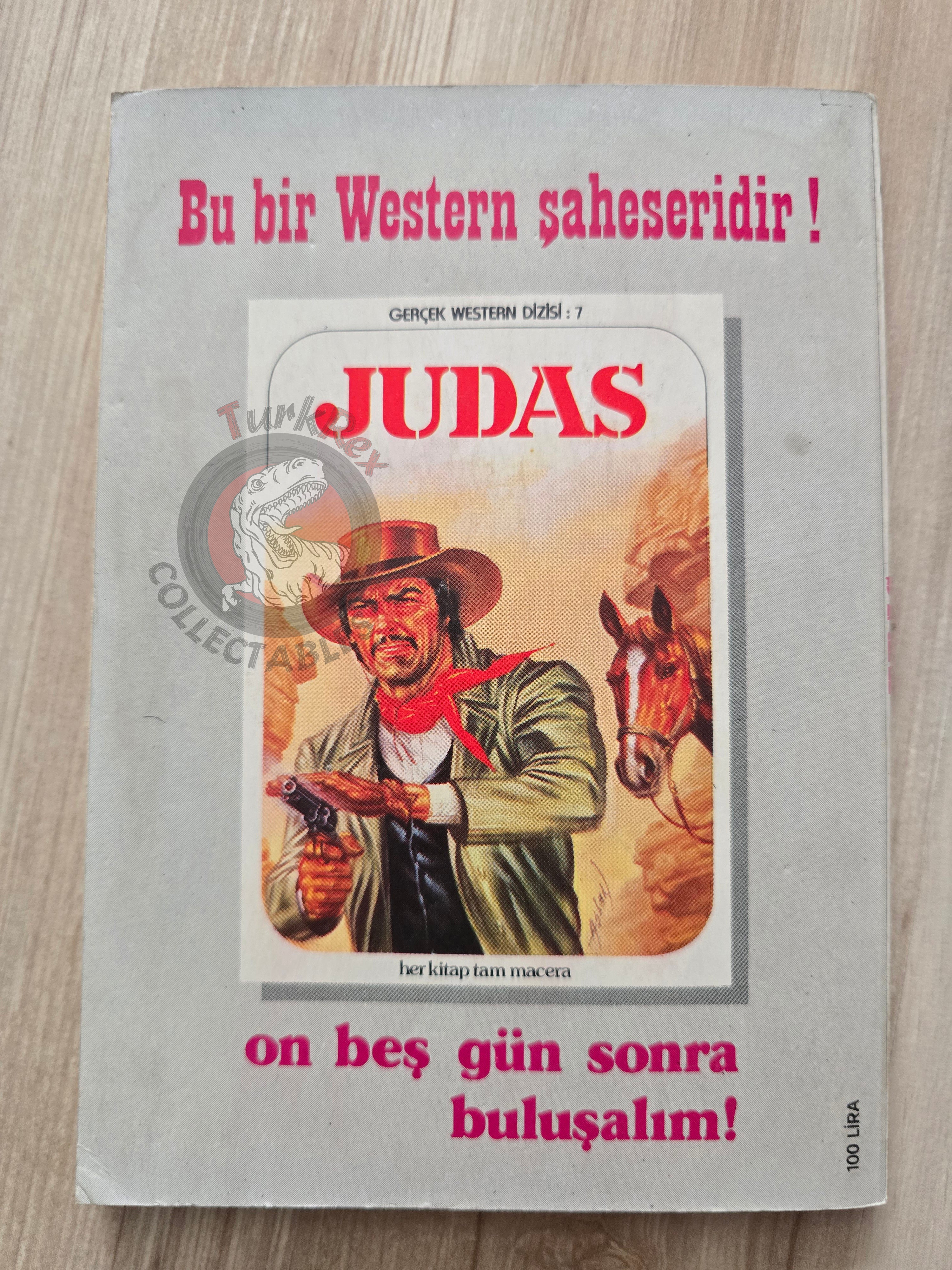 Judas #6 Turkish Edition Comic Turkey La pista insanguinata #3