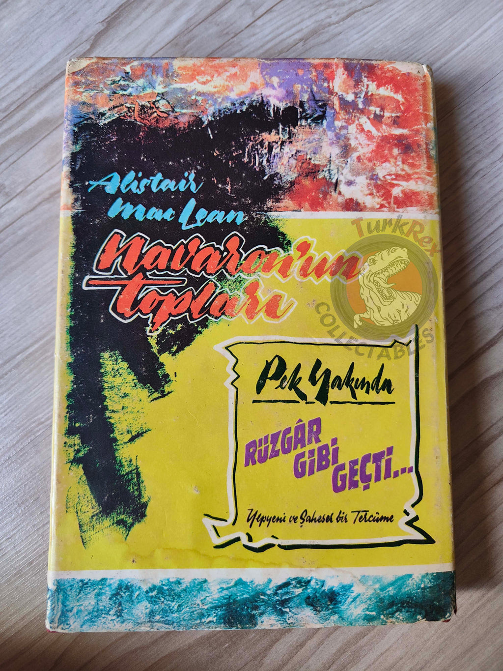 Alistair MacLean – The Guns of Navarone 1963 HC/DJ 1st Turkish Book Turkey