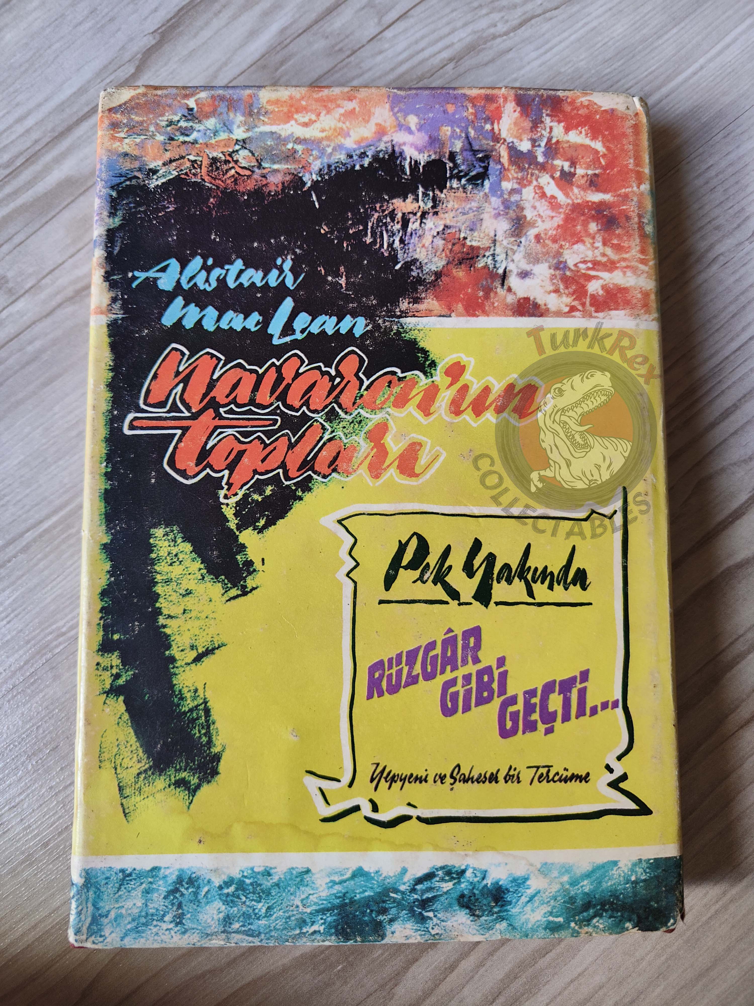 Alistair MacLean – The Guns of Navarone 1963 HC/DJ 1st Turkish Book Turkey