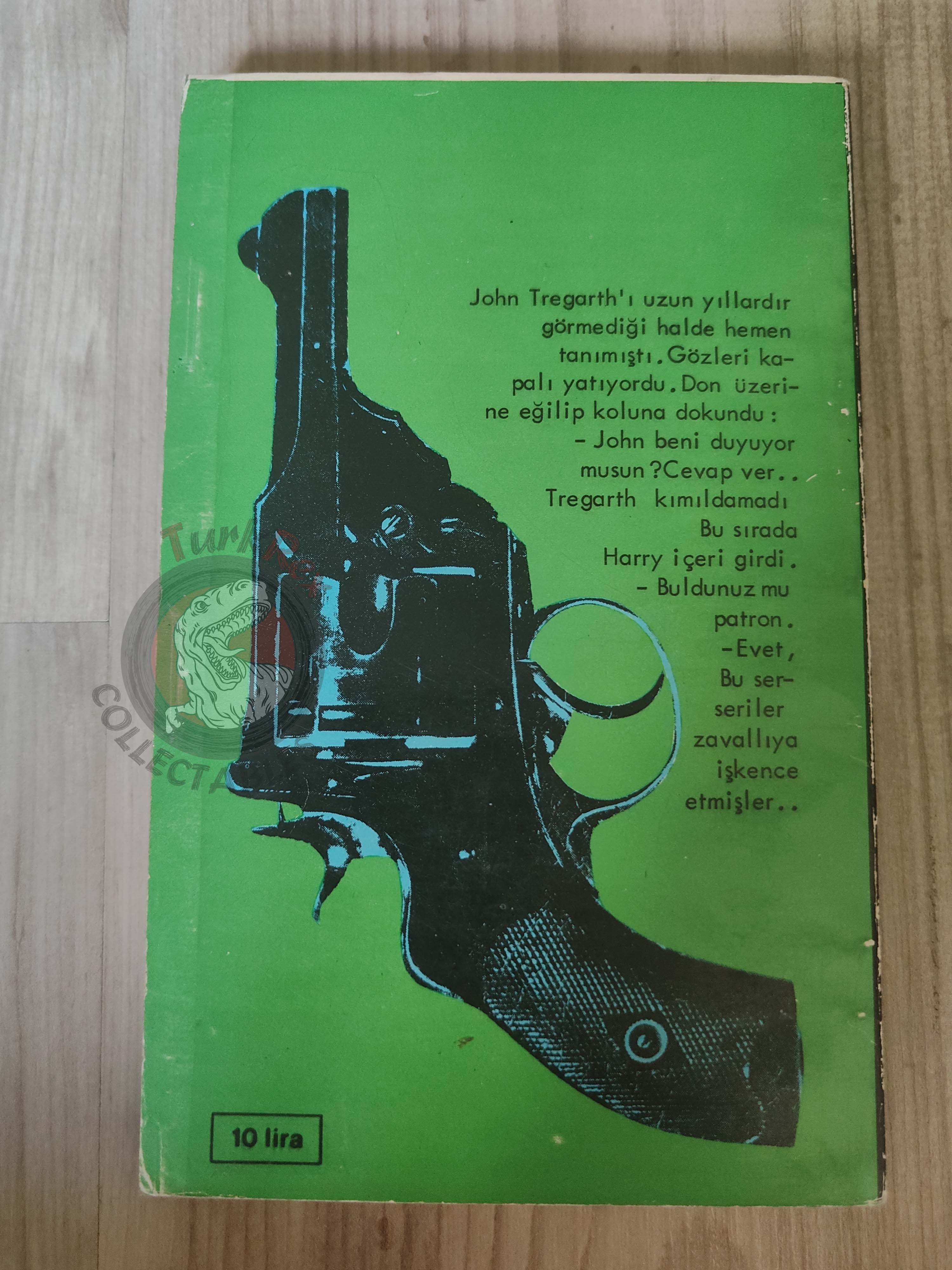 James Hadley Chase – Mission to Venice 1974 1st Turkish Book Turkey