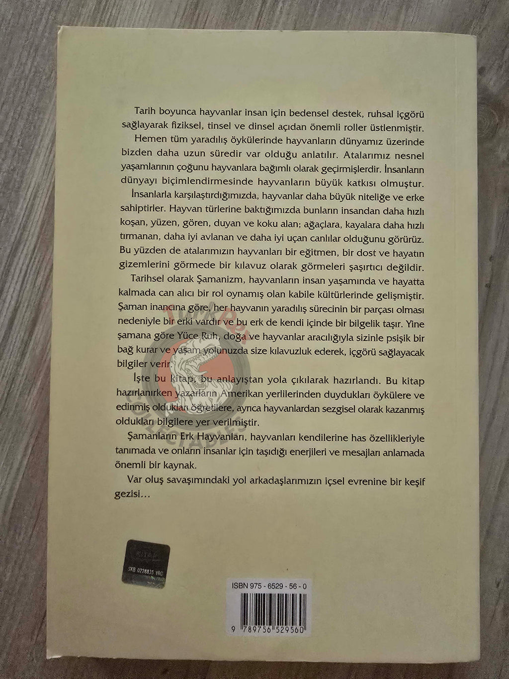 Gary Buffalo & Sherry Firedancer – Animal Energies: Interpreting 2007 Turkish Book Turkey
