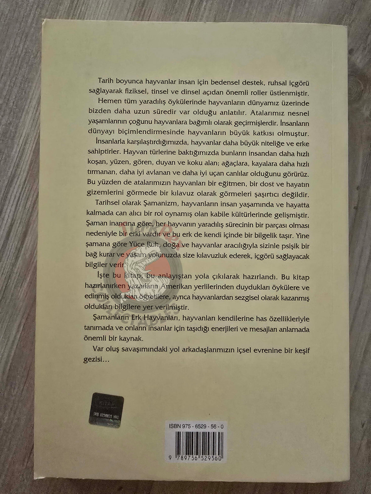 Gary Buffalo & Sherry Firedancer – Animal Energies: Interpreting 2007 Turkish Book Turkey