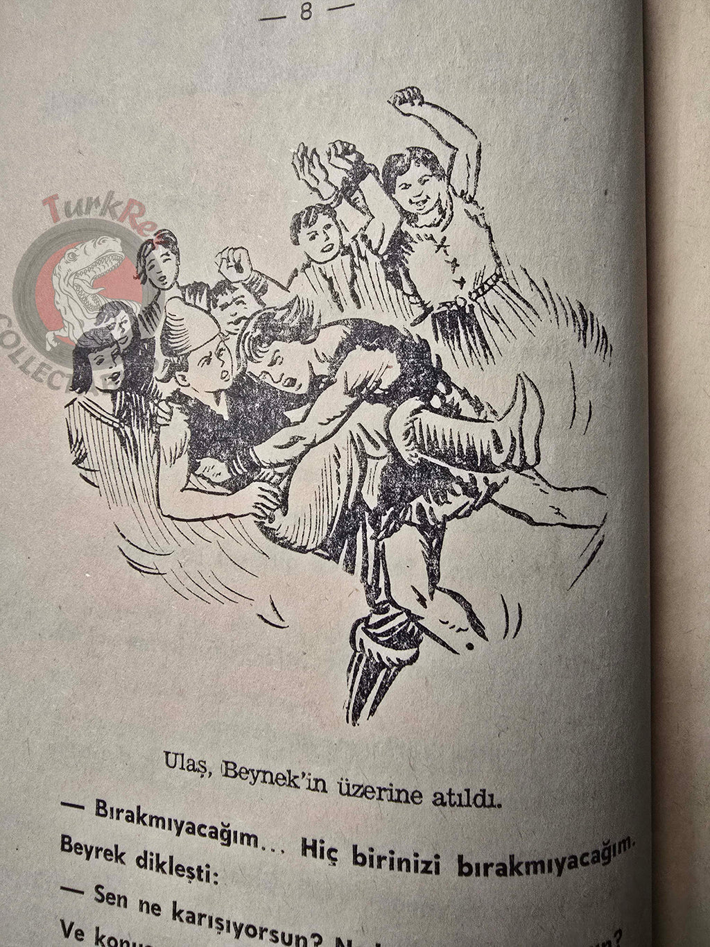 Dilibal – Wild Horses 1960s Turkish Book Turkey Illustrated Turkic tribes